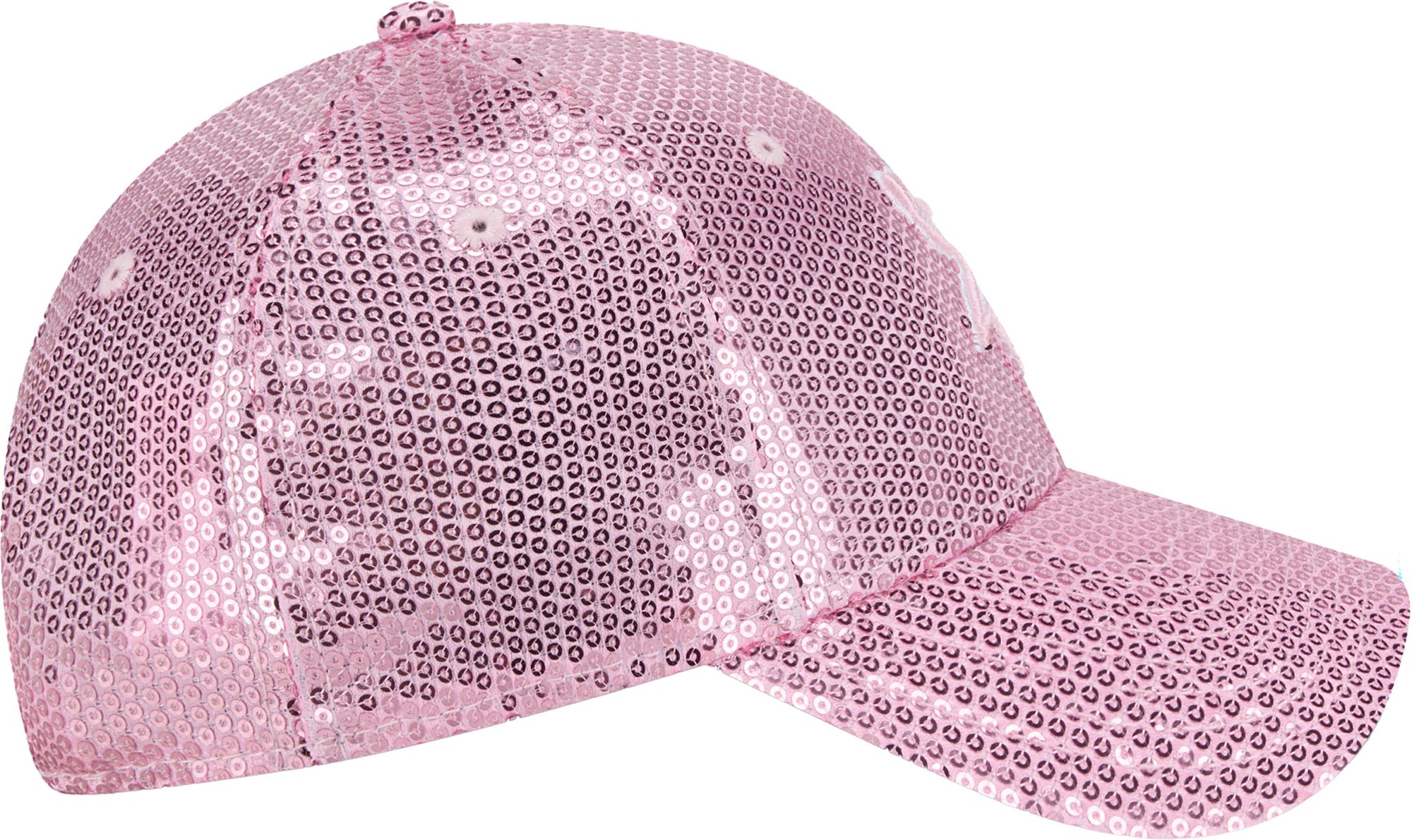 New Era Youth Minnesota Vikings Pink Sequin 9Forty Adjustable Hat product image