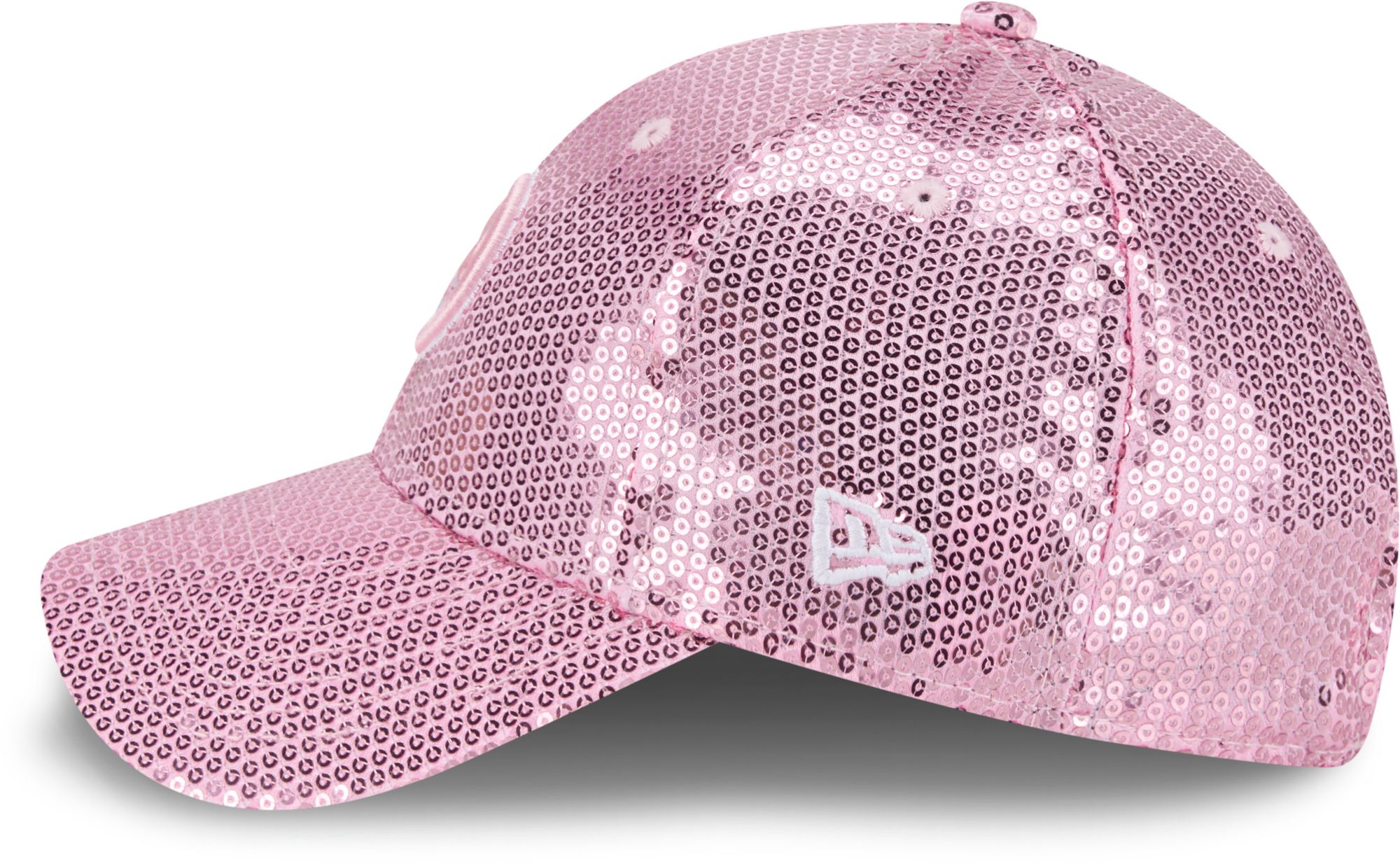New Era Youth Pittsburgh Steelers Pink Sequin 9Forty Adjustable Hat product image