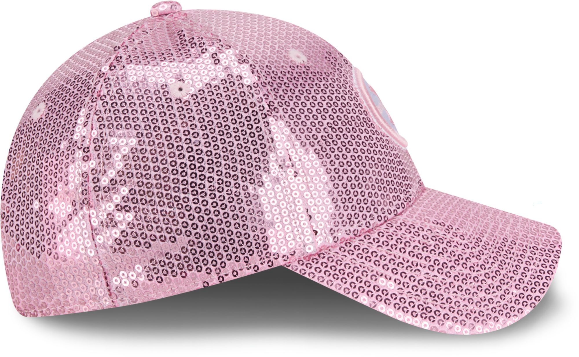 New Era Youth Pittsburgh Steelers Pink Sequin 9Forty Adjustable Hat product image