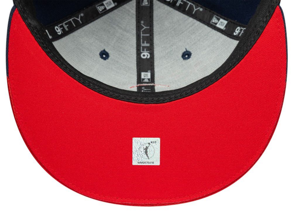 New Era Adult Indiana Fever Flame Navy 9Fifty Adjustable Hat product image