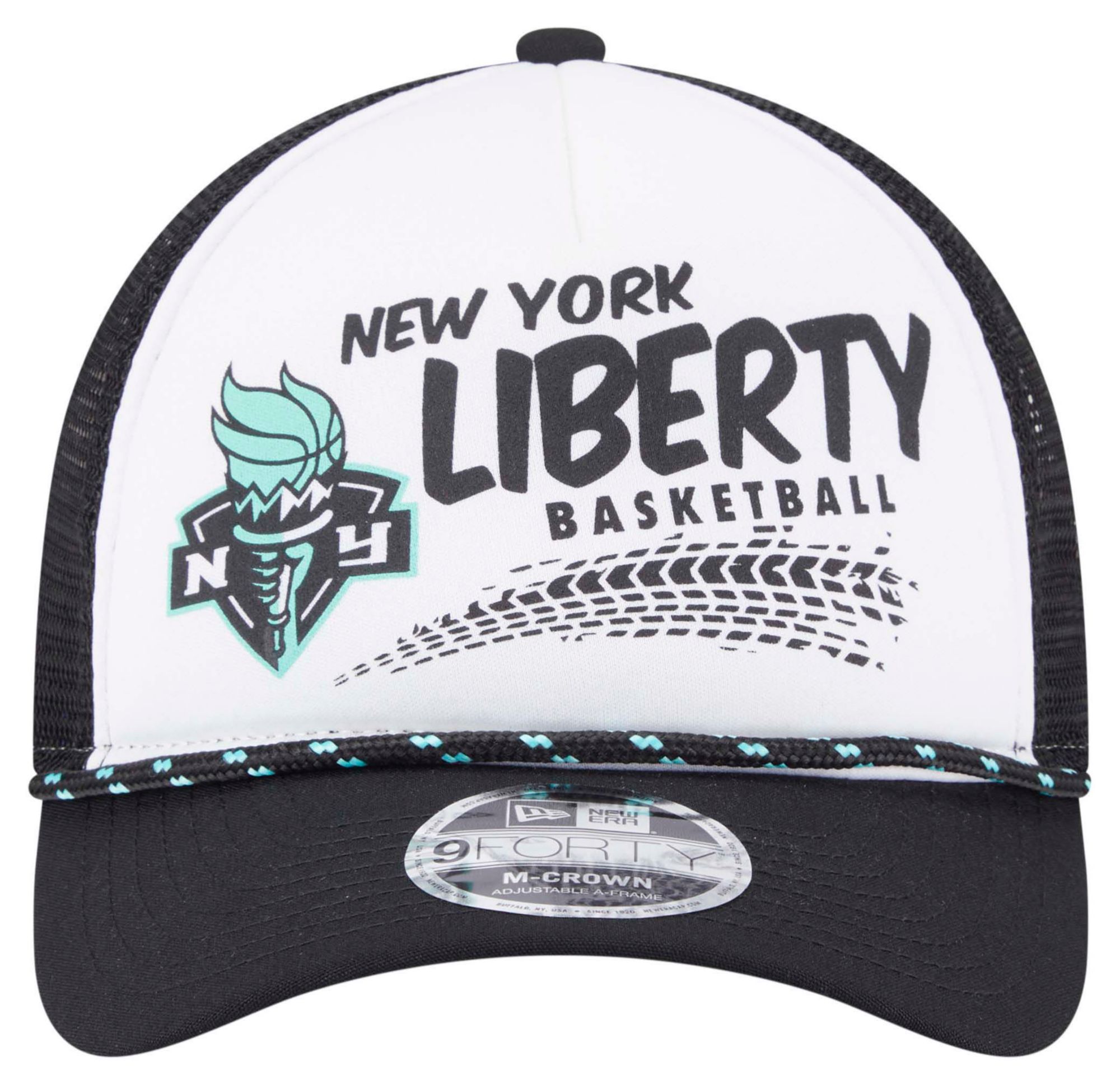 New Era Adult New York Liberty Tire White 9Forty Adjustable Hat product image