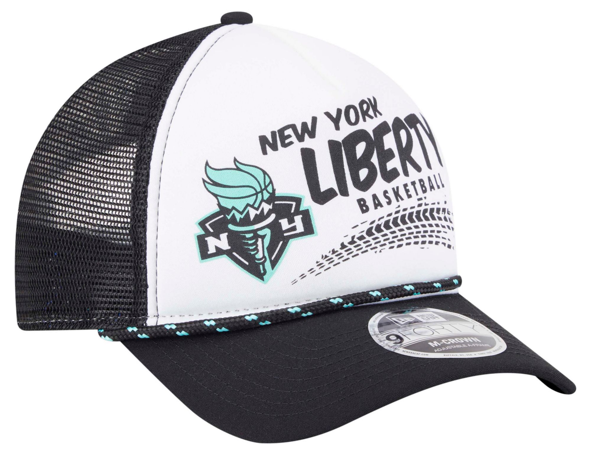 New Era Adult New York Liberty Tire White 9Forty Adjustable Hat product image