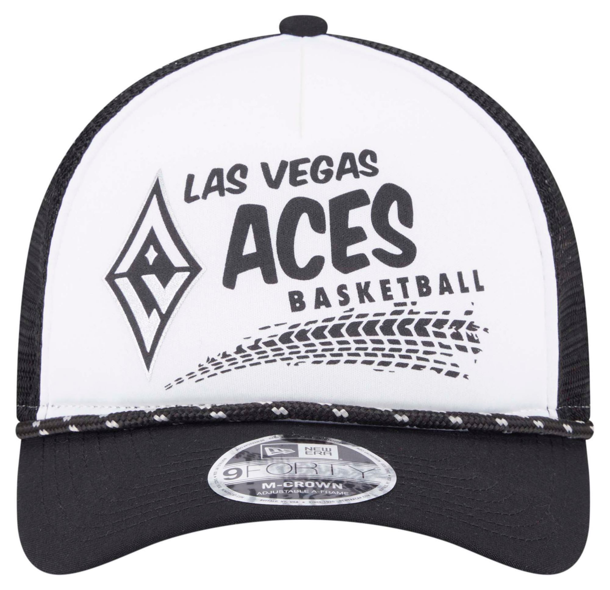 New Era Adult Las Vegas Aces Tire White 9Forty Adjustable Hat product image