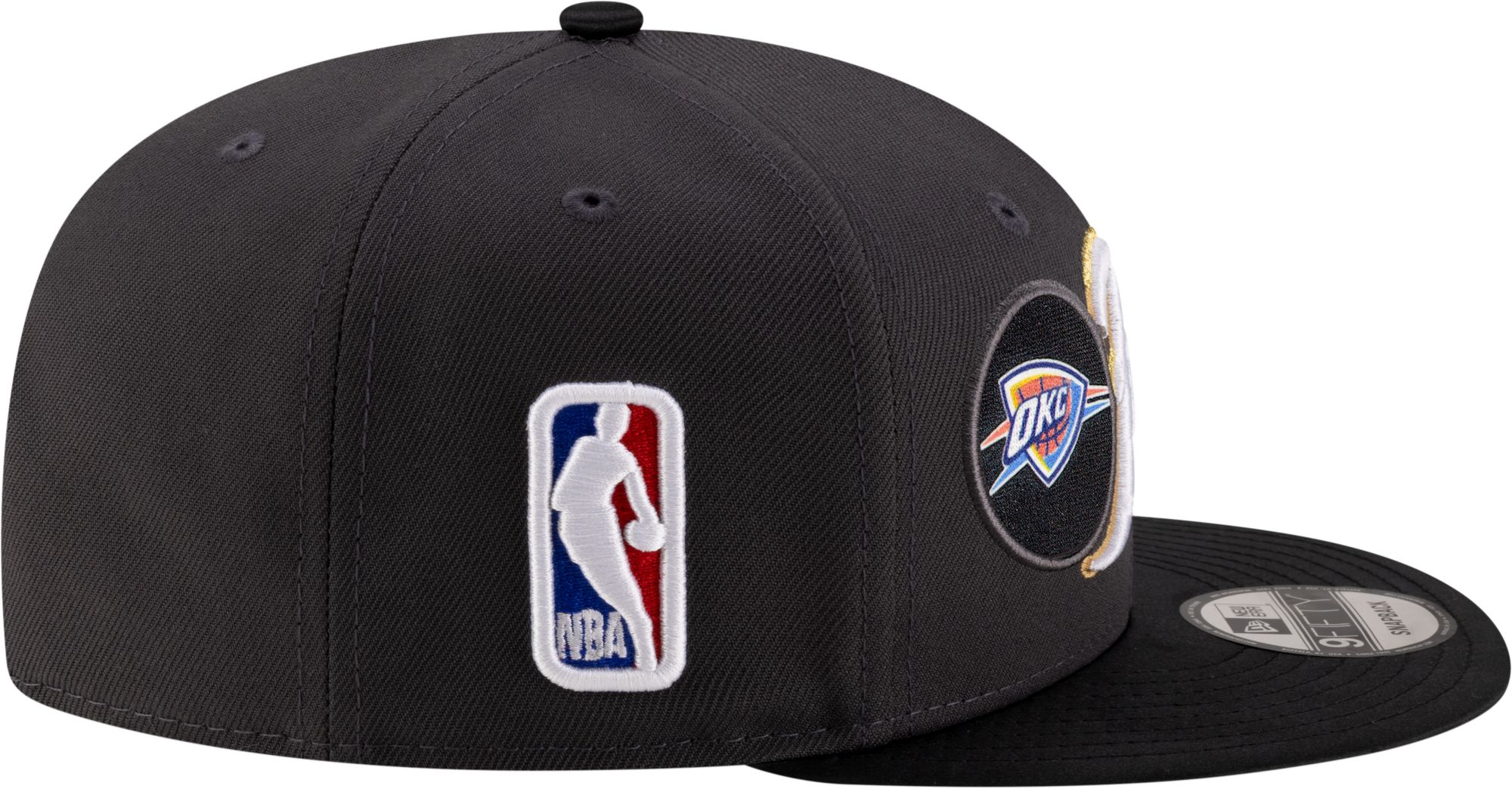 New Era Adult 2025 Western Conference Champions Oklahoma City Thunder Locker Room 9Fifty Adjustable Hat product image