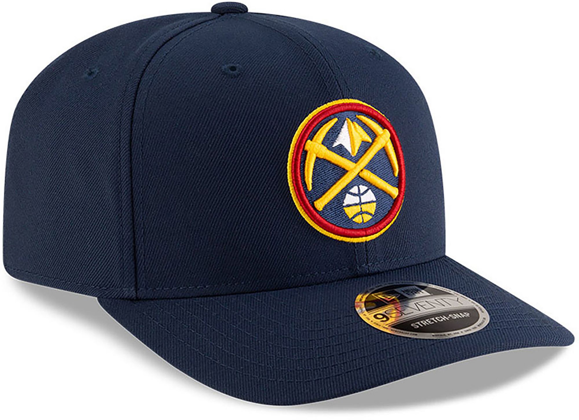 New Era Adult Denver Nuggets Navy Logo 9Seventy Adjustable Stretch-Snap Hat product image
