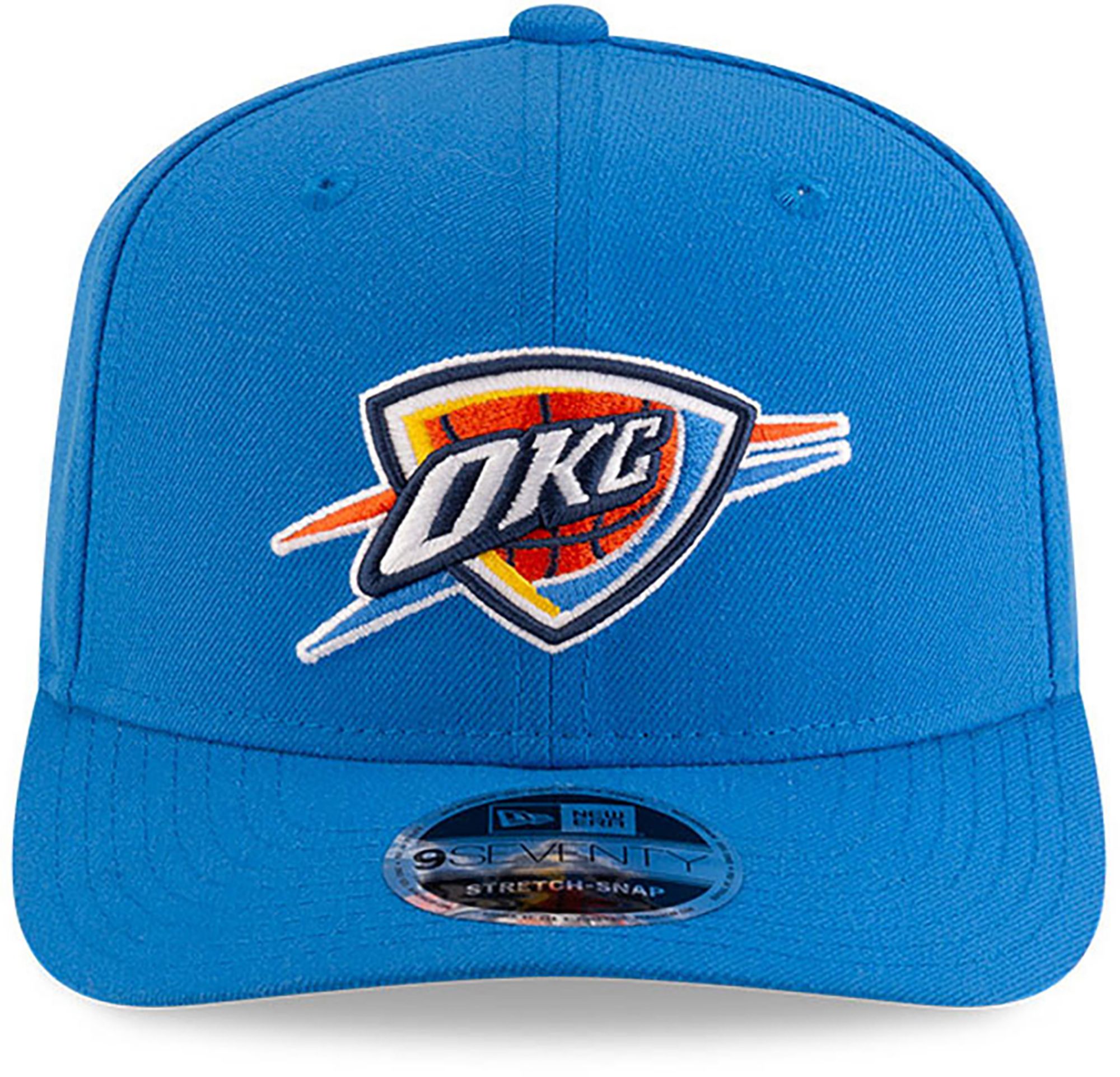 New Era Adult Oklahoma City Thunder Blue Logo 9Seventy Adjustable Stretch-Snap Hat product image