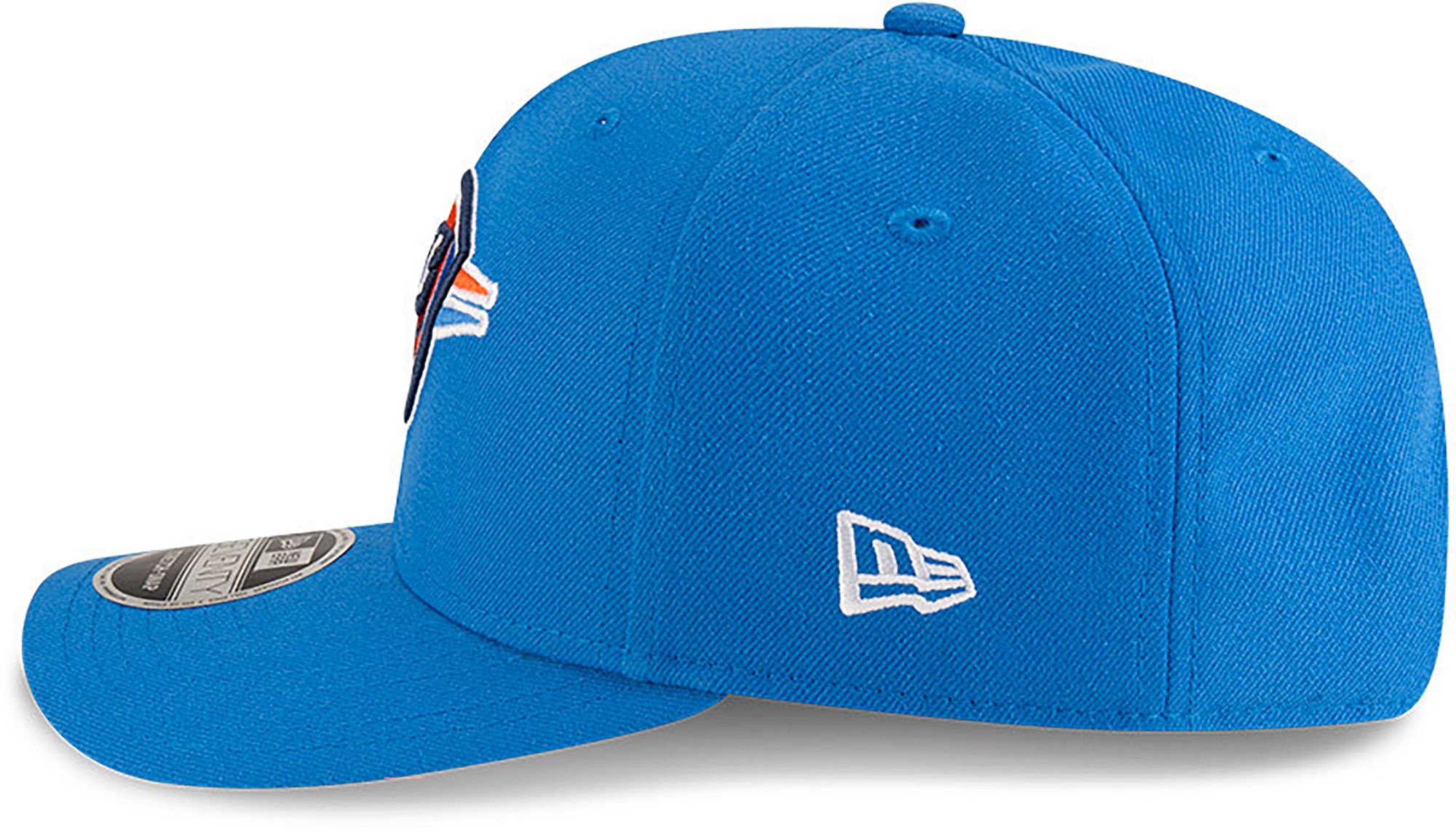 New Era Adult Oklahoma City Thunder Blue Logo 9Seventy Adjustable Stretch-Snap Hat product image