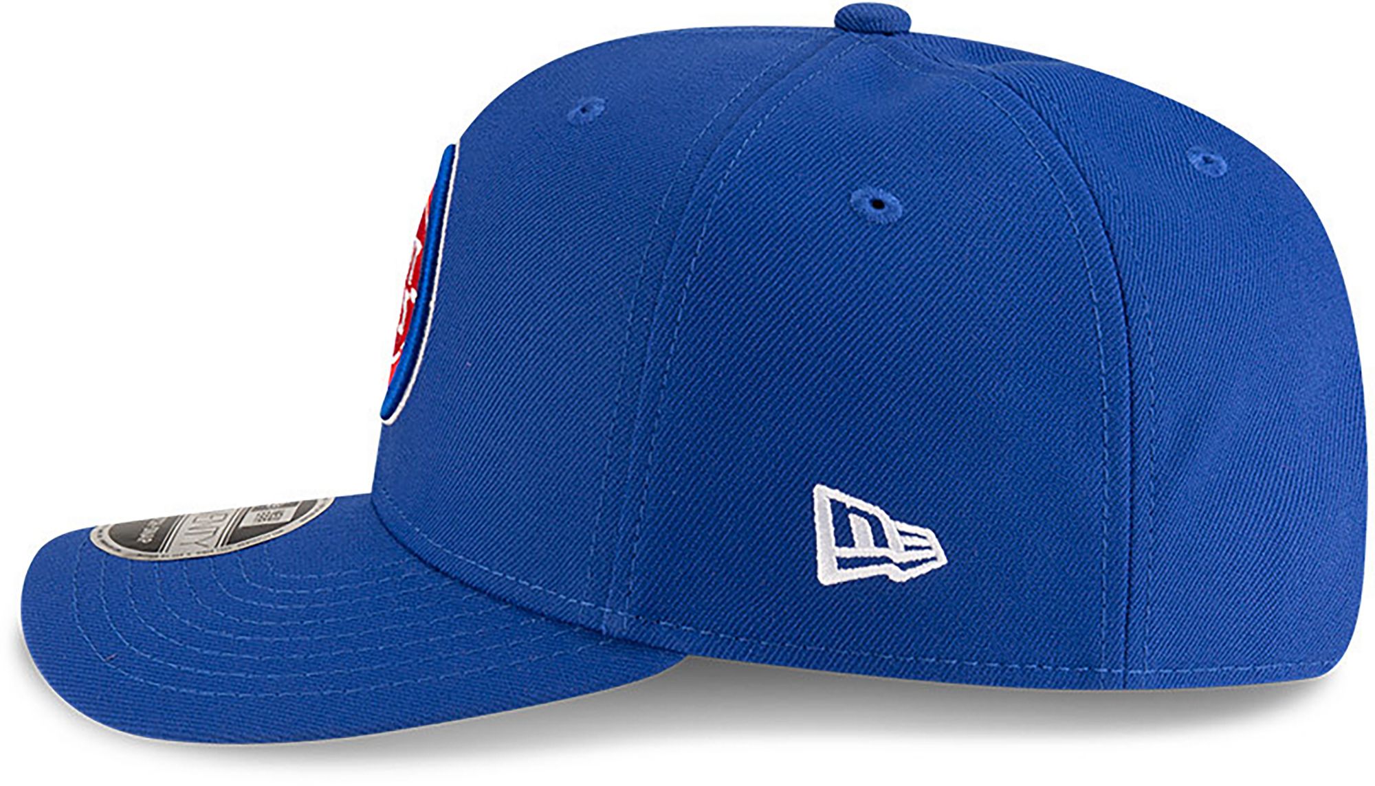 New Era Adult Detroit Pistons Blue Logo 9Seventy Adjustable Stretch-Snap Hat product image