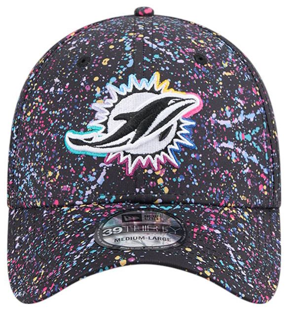 New Era Adult Miami Dolphins Crucial Catch 39Thirty Stretch Fit Hat product image