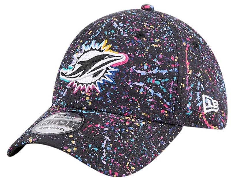 New Era Adult Miami Dolphins Crucial Catch 39Thirty Stretch Fit Hat product image