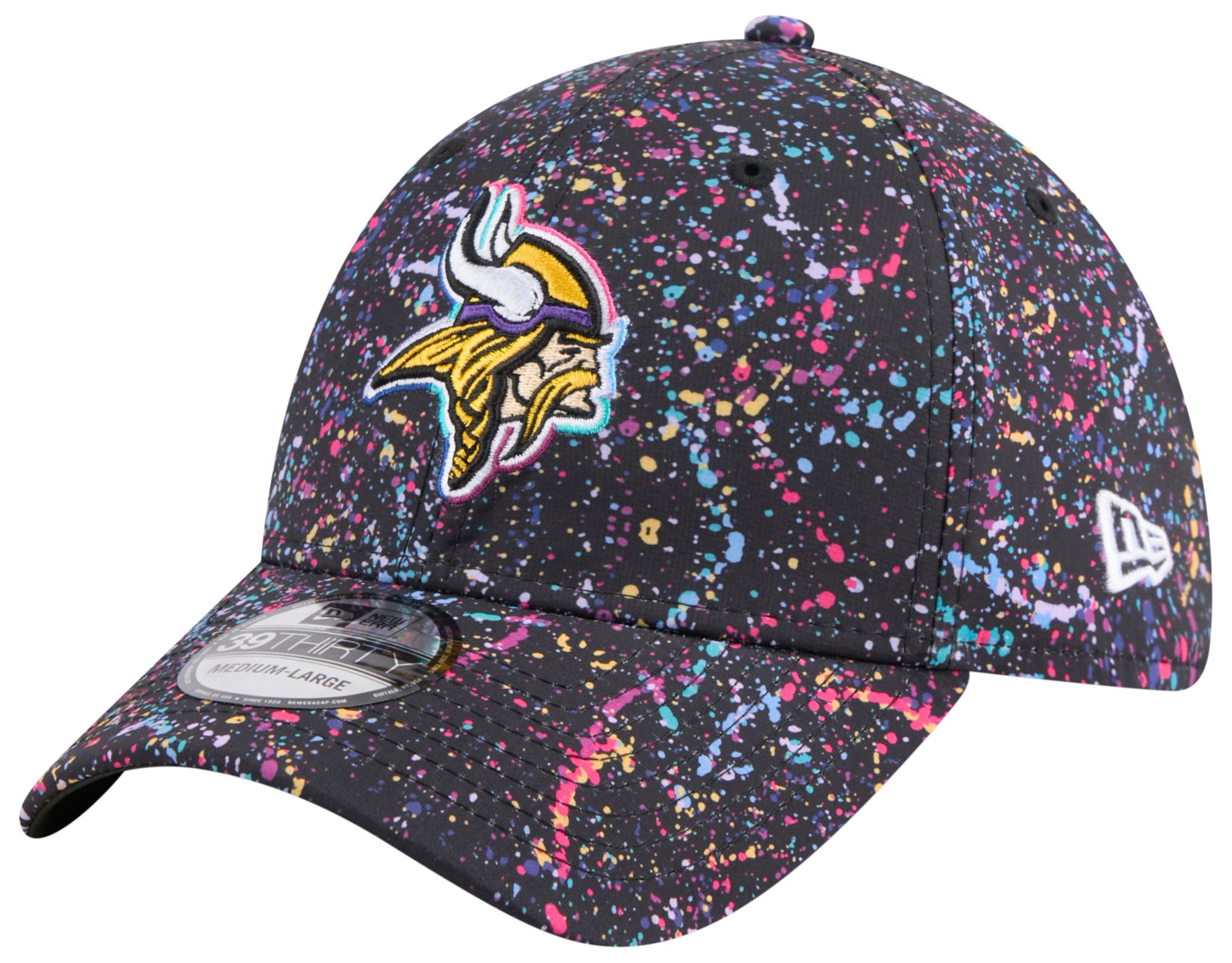 New Era Adult Minnesota Vikings Crucial Catch 39Thirty Stretch Fit Hat product image