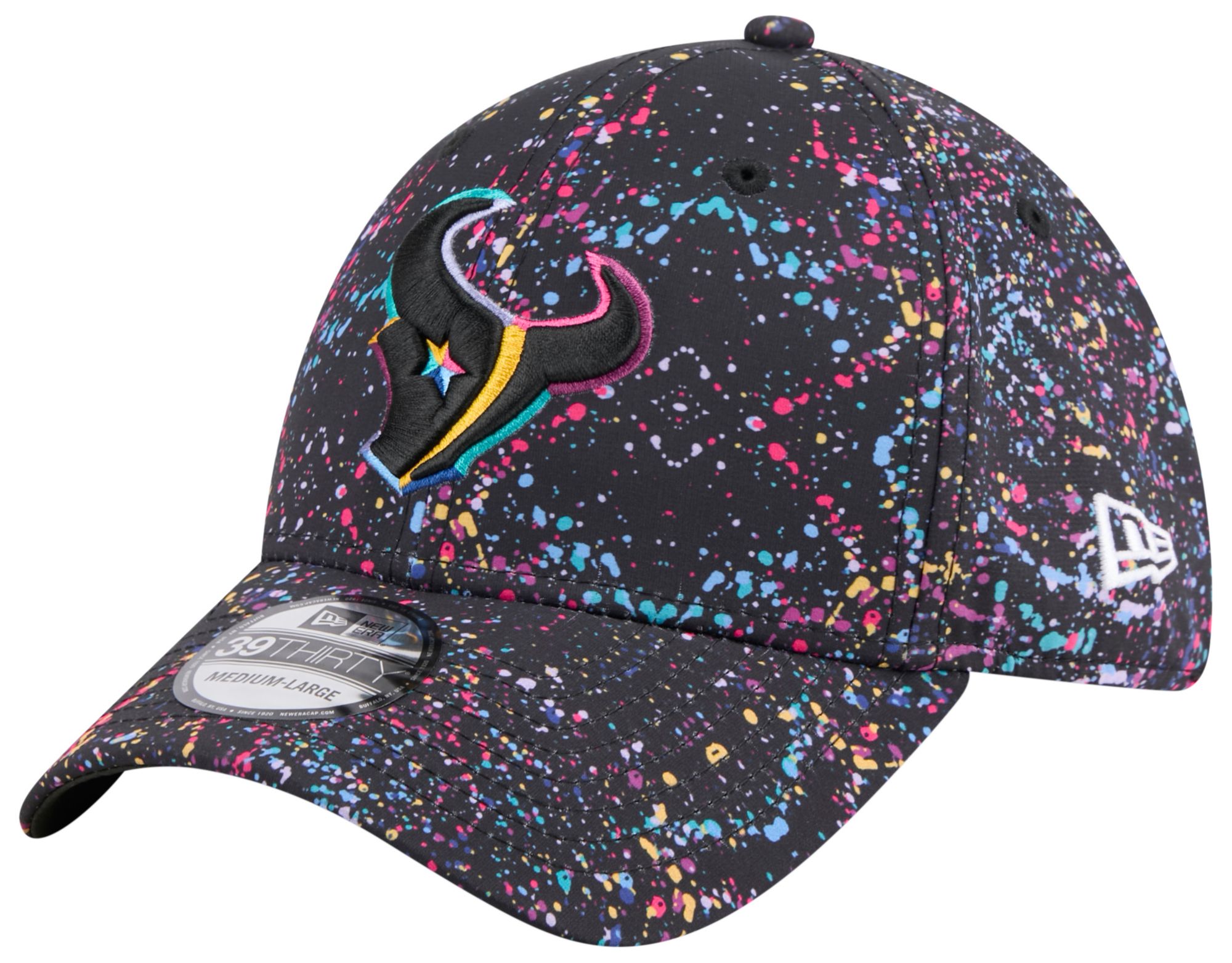 New Era Adult Houston Texans Crucial Catch 39Thirty Stretch Fit Hat product image