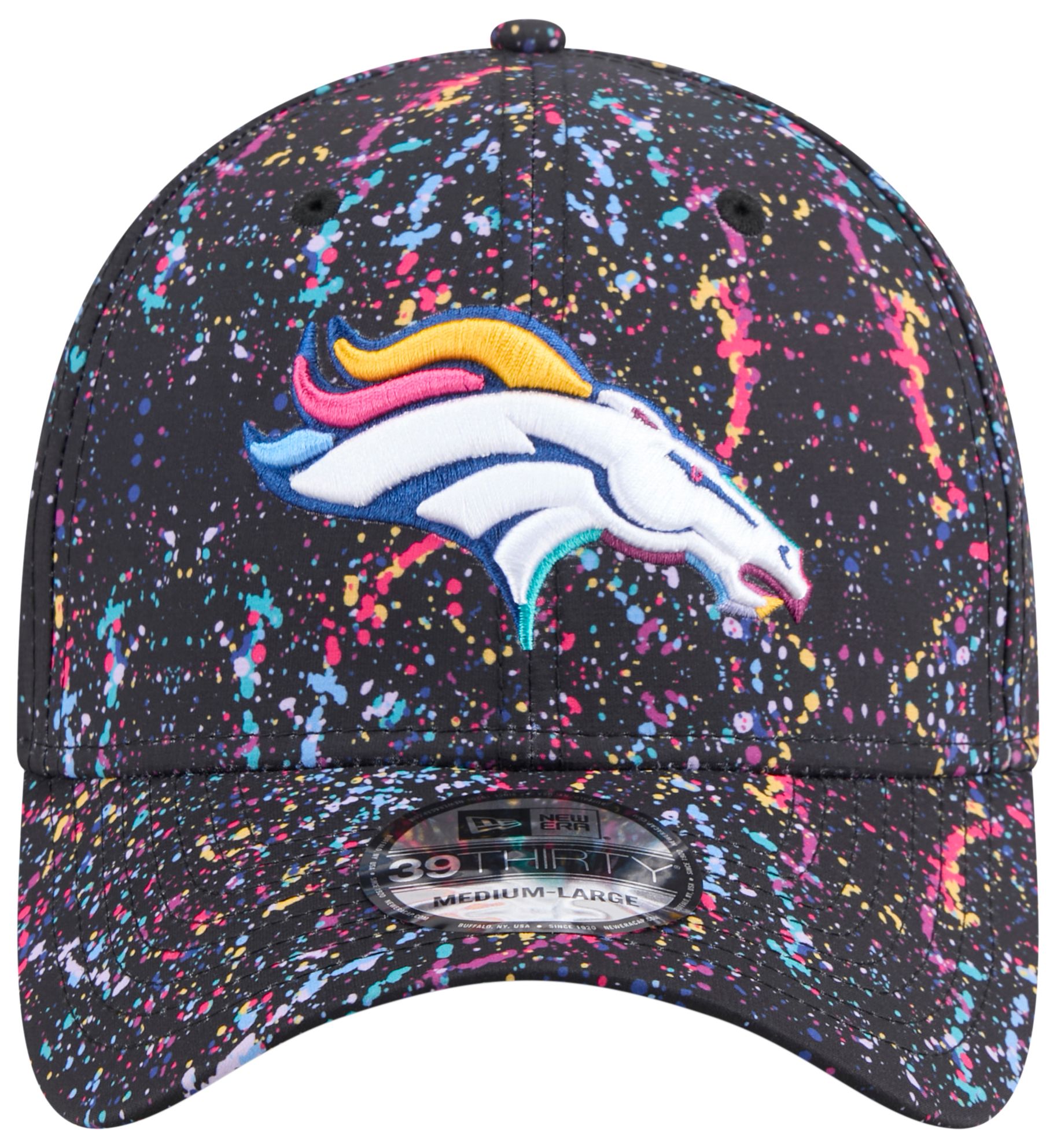 New Era Adult Denver Broncos Crucial Catch 39Thirty Stretch Fit Hat product image