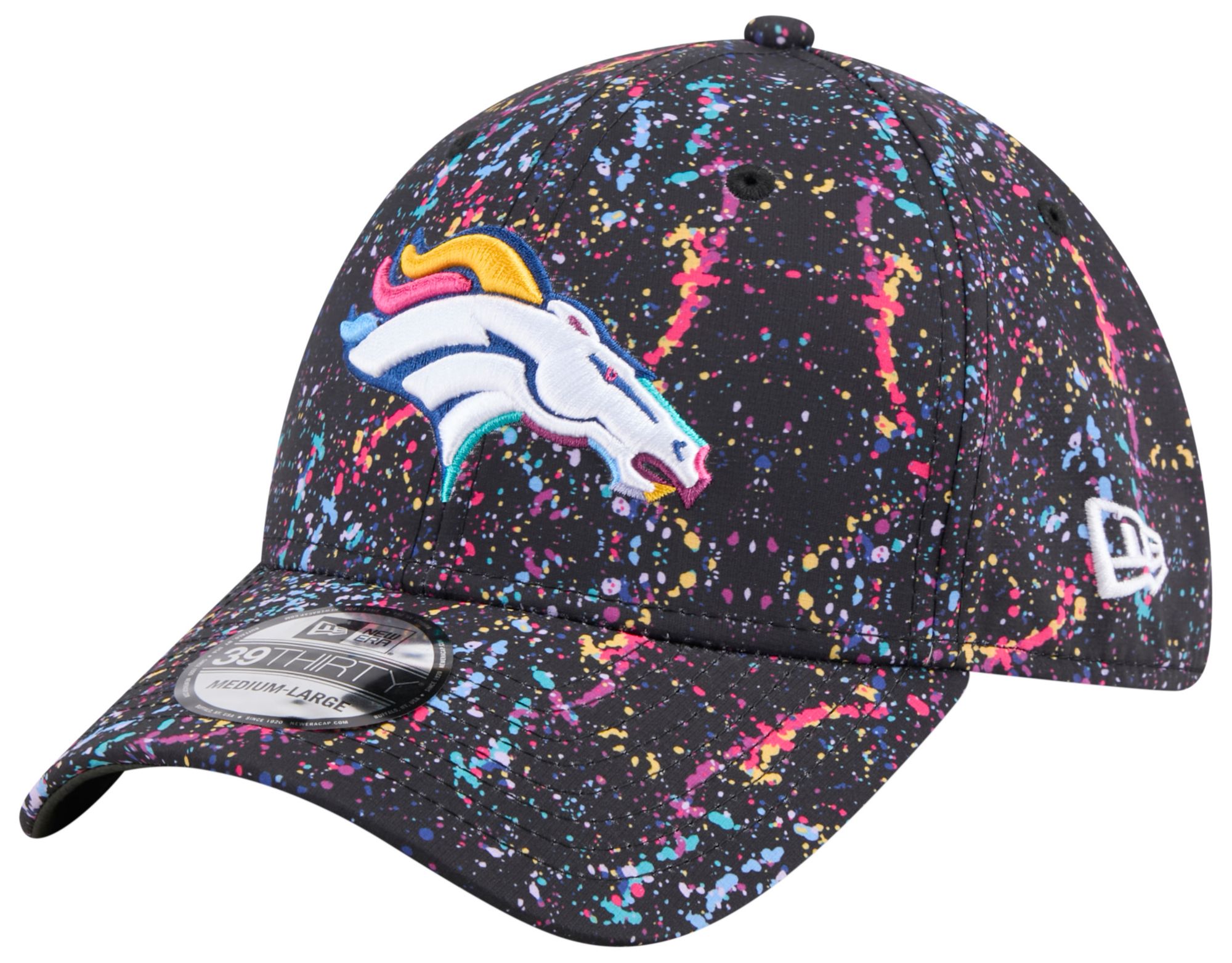 New Era Adult Denver Broncos Crucial Catch 39Thirty Stretch Fit Hat product image