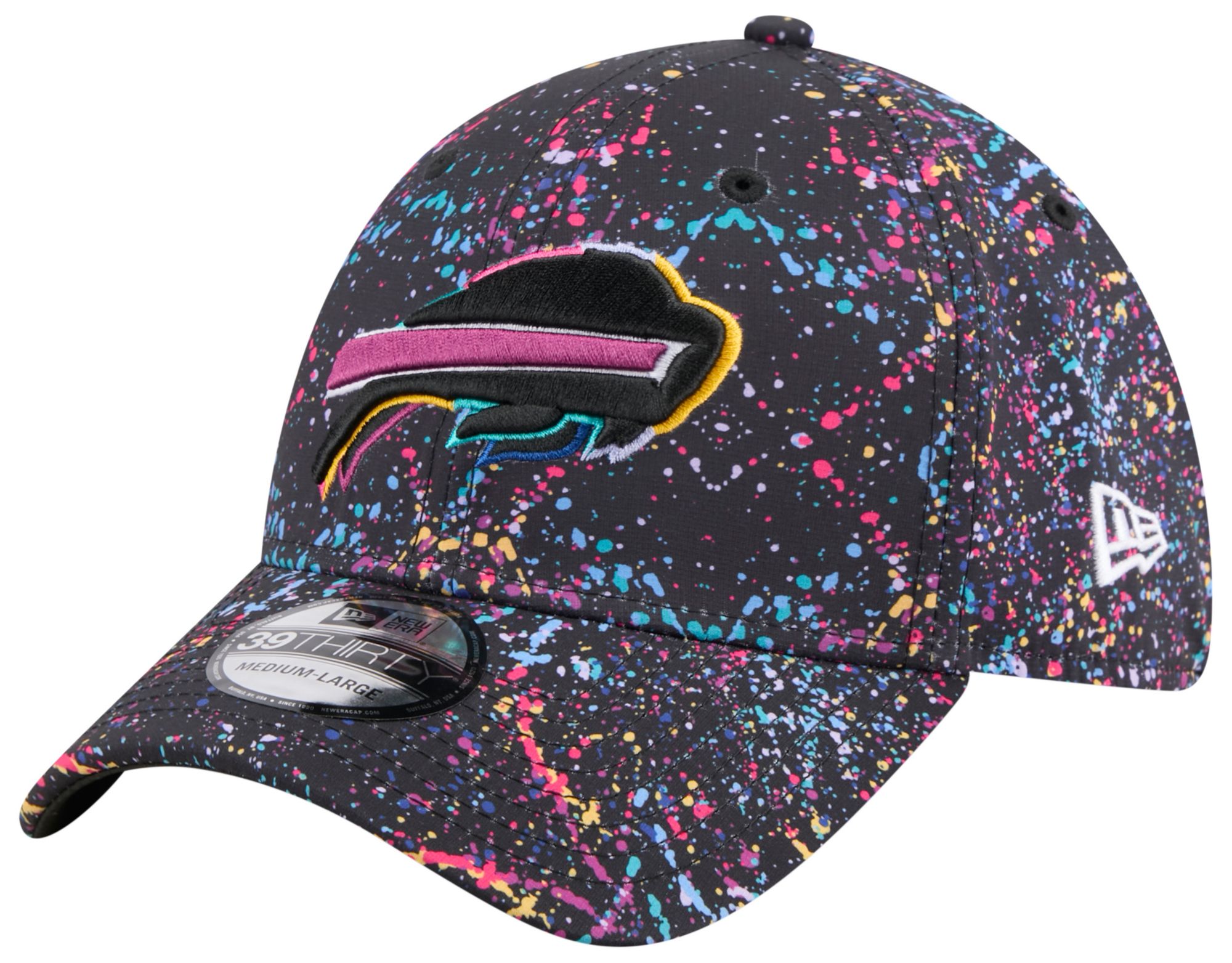 New Era Adult Buffalo Bills Crucial Catch 39Thirty Stretch Fit Hat product image