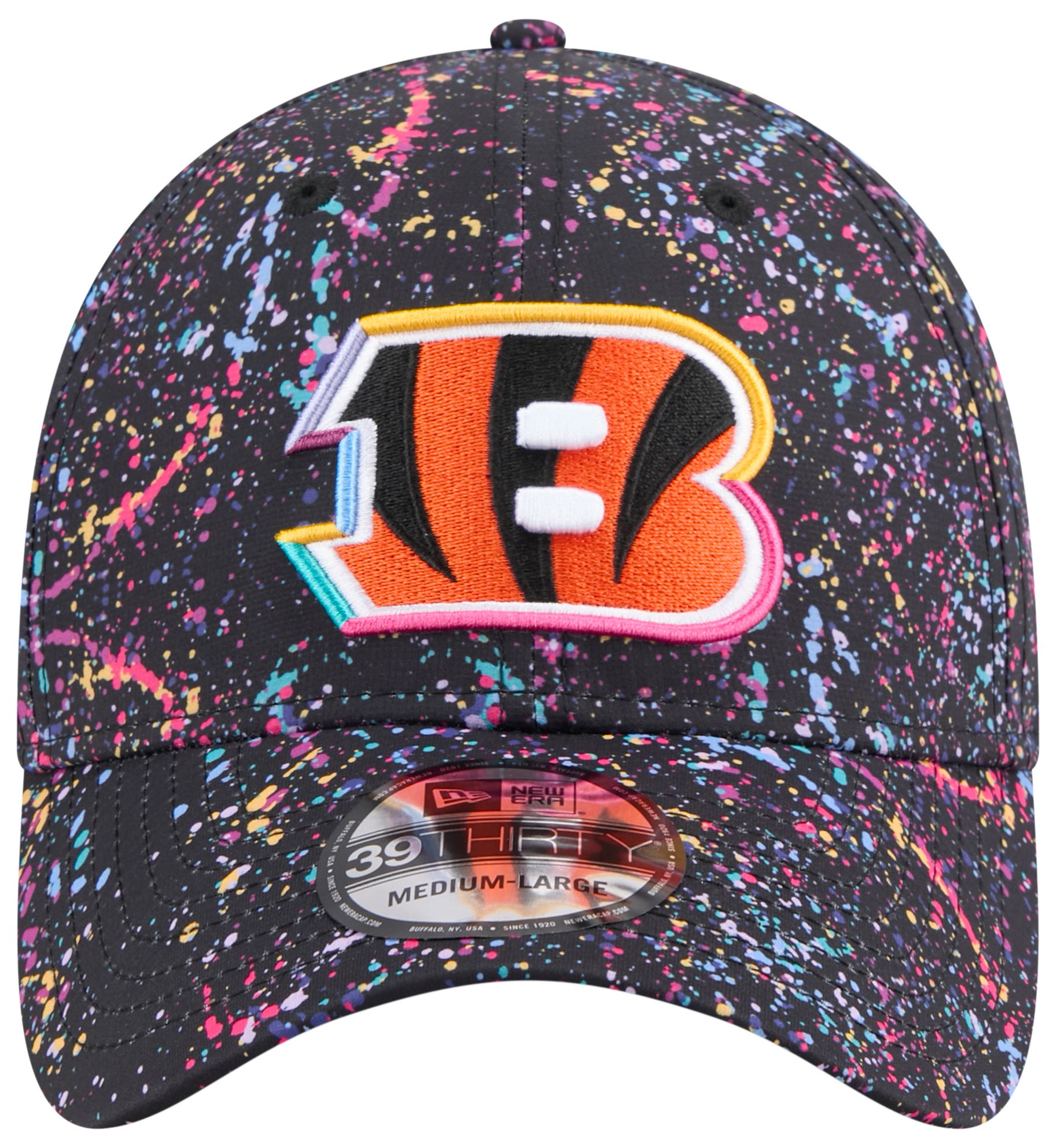 New Era Adult Cincinnati Bengals Crucial Catch 39Thirty Stretch Fit Hat product image