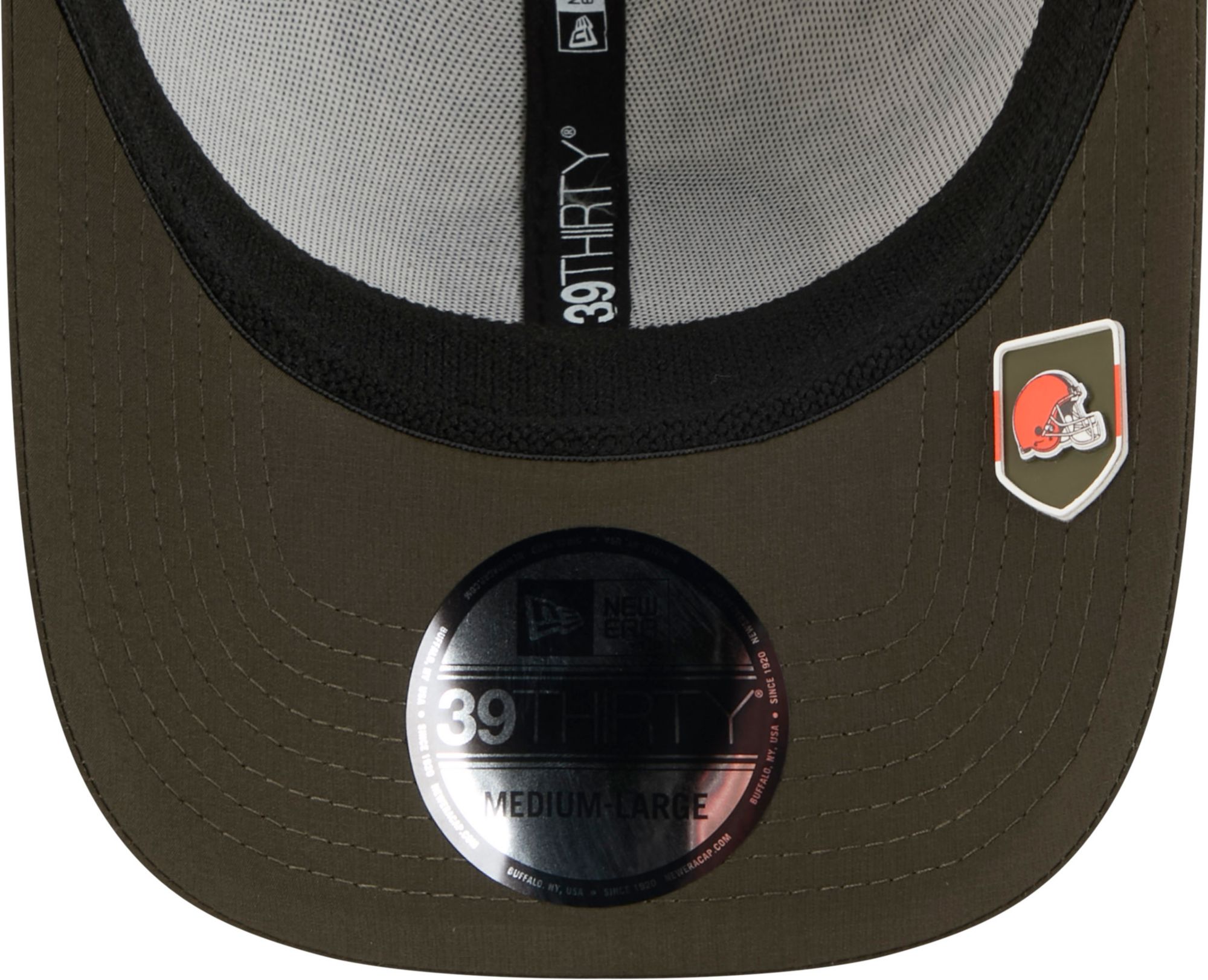 New Era Adult Cleveland Browns Camo Salute To Service 2025 39Thirty Stretch Fit Hat product image