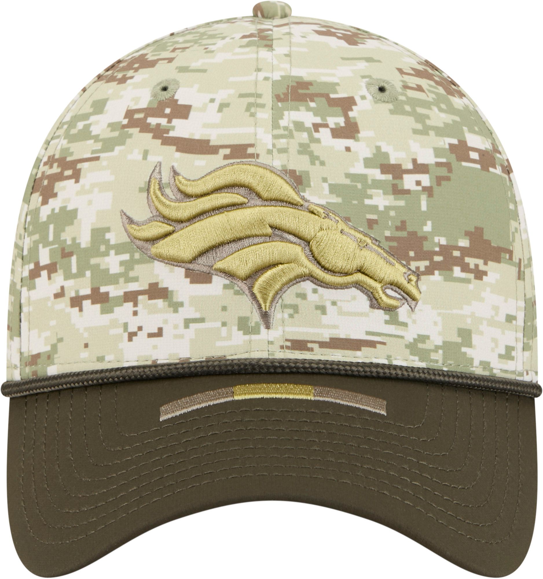 New Era Adult Denver Broncos Camo Salute To Service 2025 39Thirty Stretch Fit Hat product image
