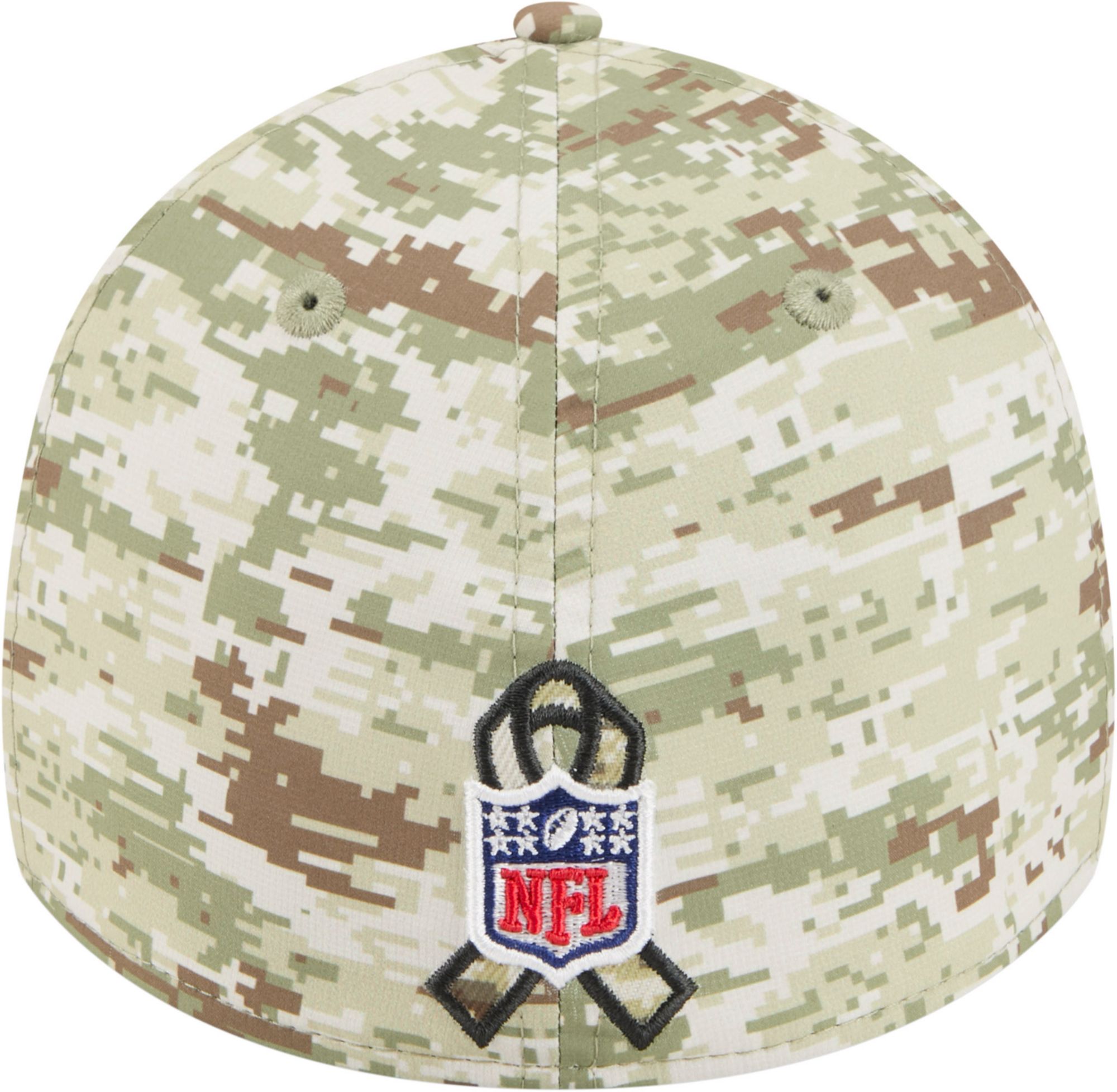 New Era Adult Detroit Lions Camo Salute To Service 2025 39Thirty Stretch Fit Hat product image