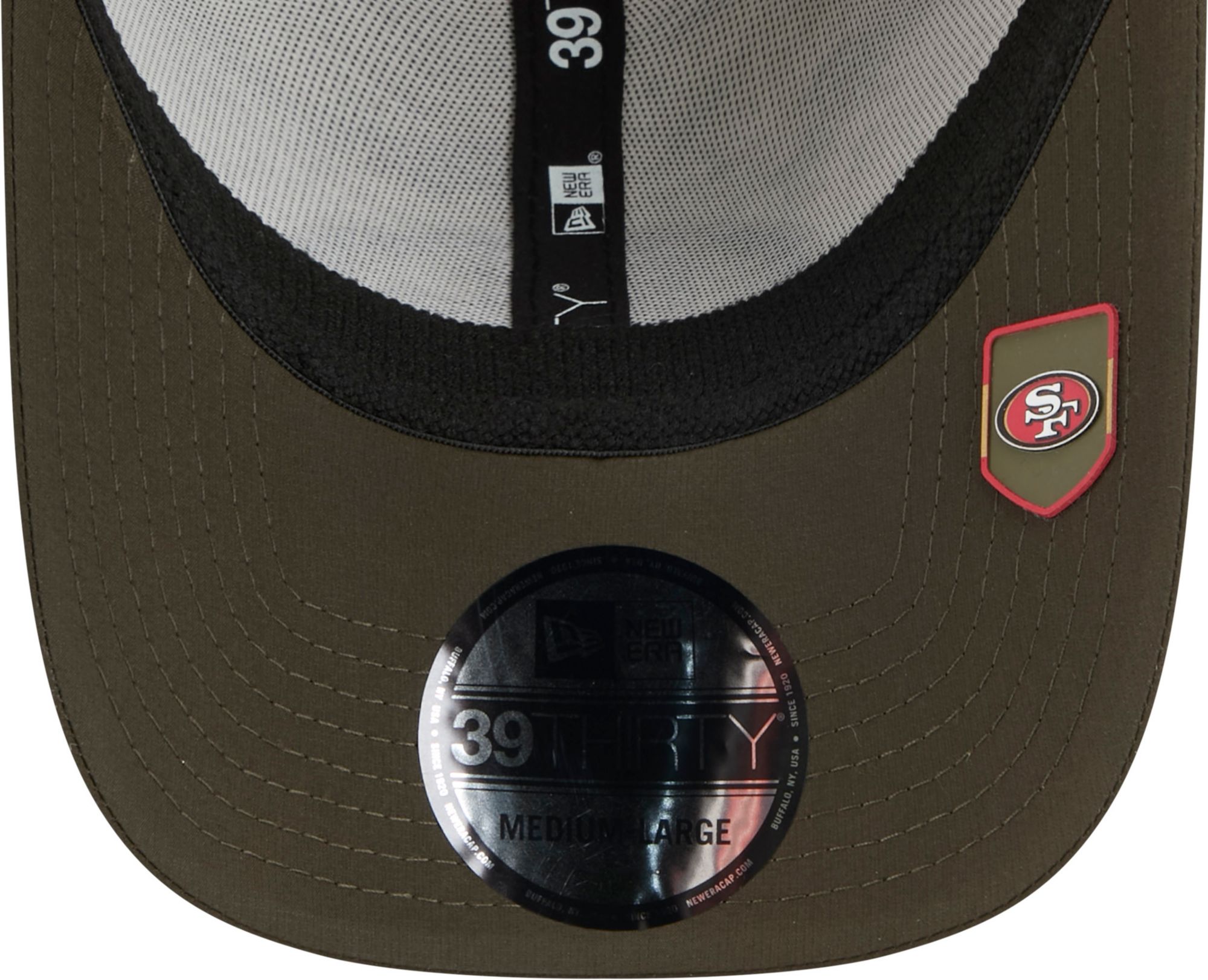 New Era Adult San Francisco 49ers Camo Salute To Service 2025 39Thirty Stretch Fit Hat product image