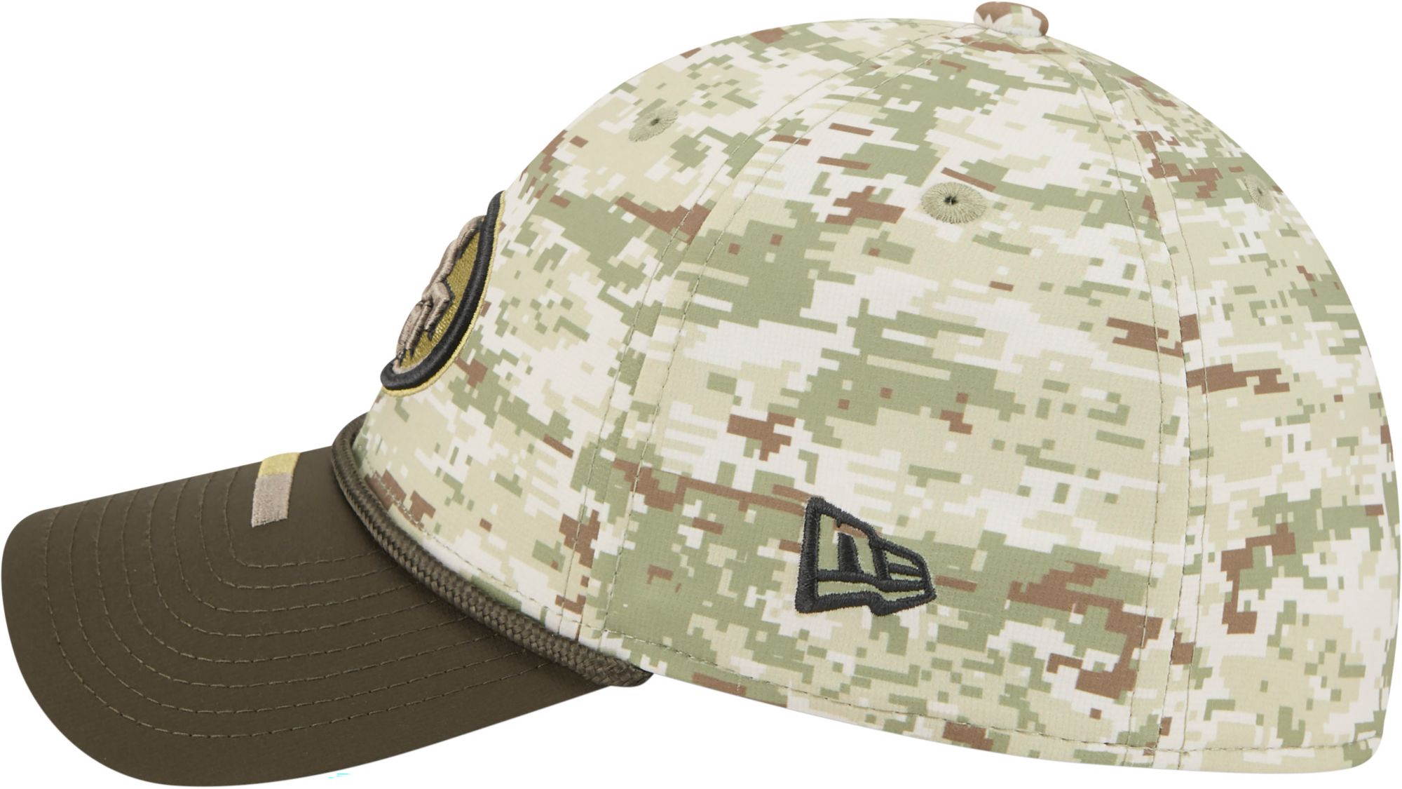 New Era Adult San Francisco 49ers Camo Salute To Service 2025 39Thirty Stretch Fit Hat product image