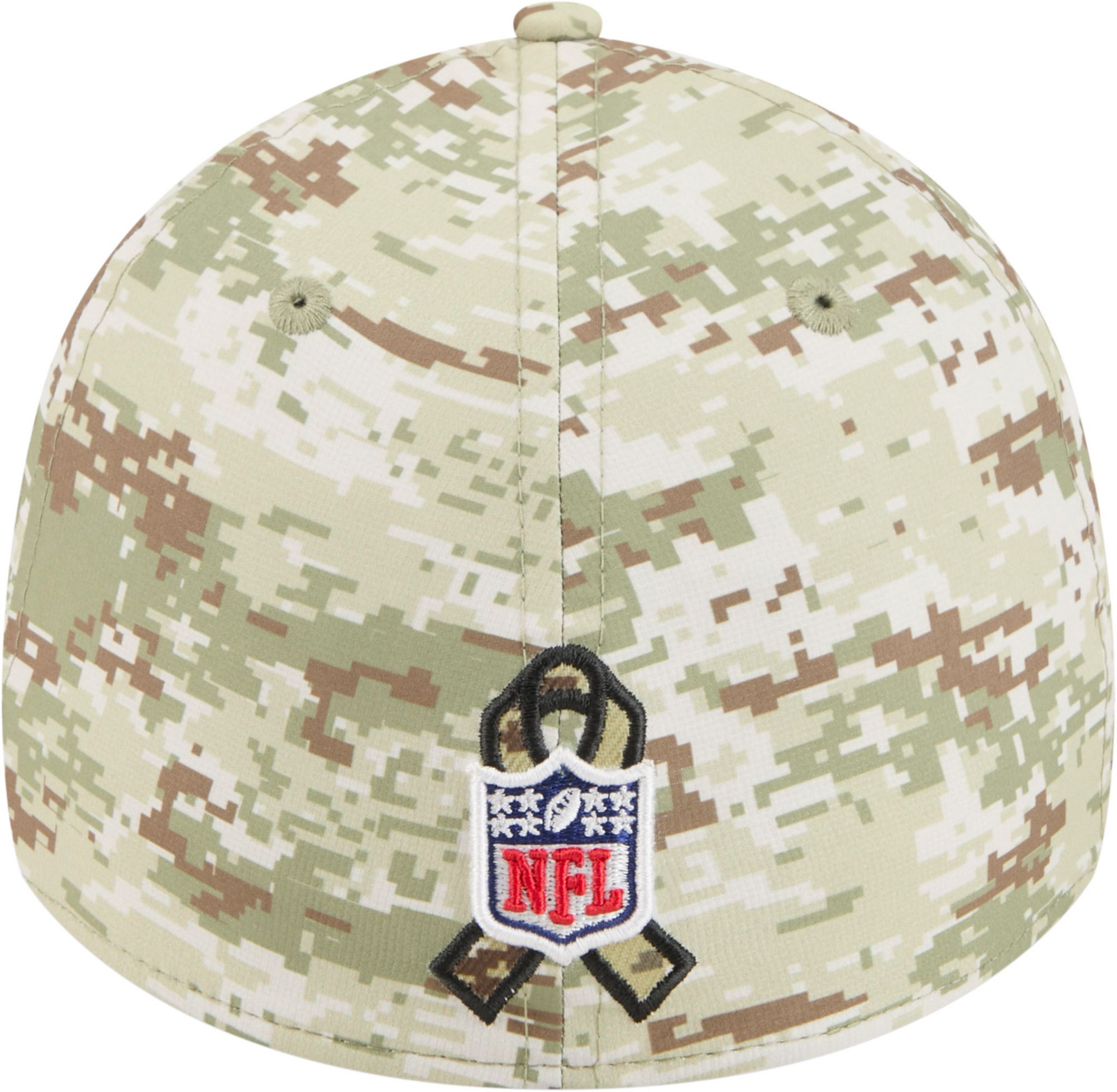 New Era Adult New York Jets Camo Salute To Service 2025 39Thirty Stretch Fit Hat product image