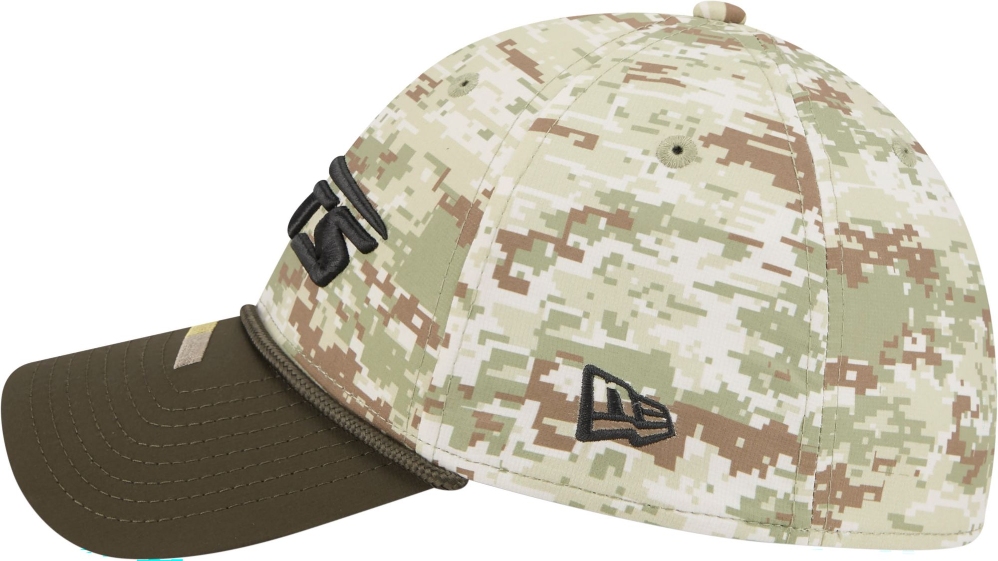 New Era Adult New York Jets Camo Salute To Service 2025 39Thirty Stretch Fit Hat product image