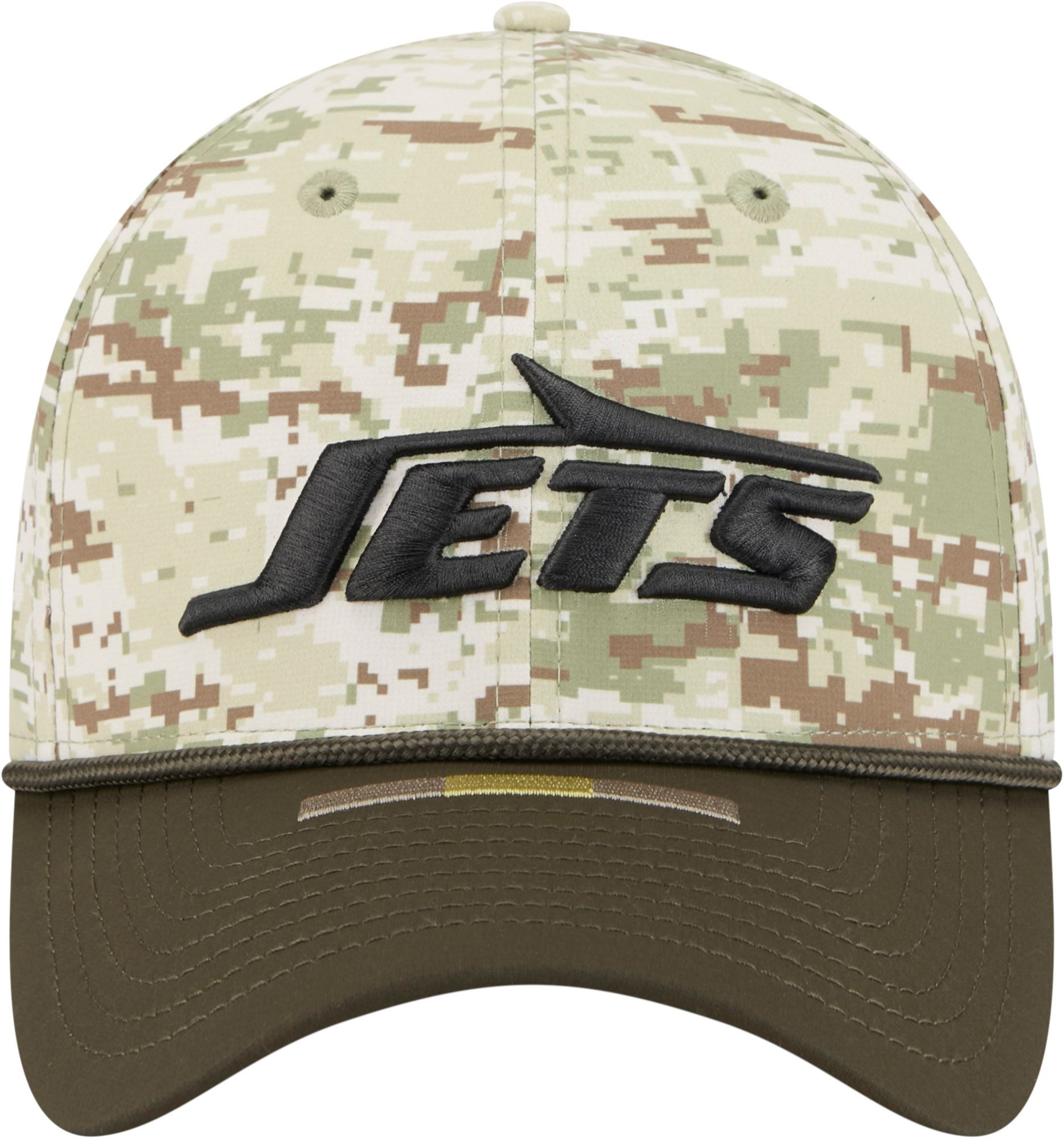 New Era Adult New York Jets Camo Salute To Service 2025 39Thirty Stretch Fit Hat product image