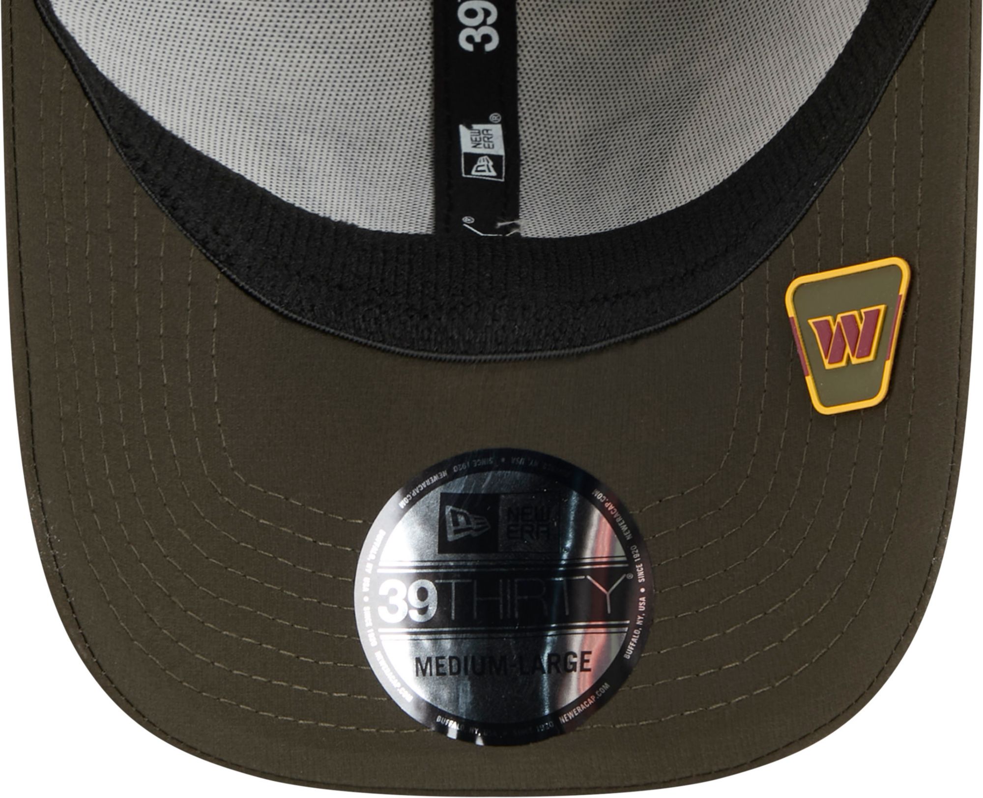 New Era Adult Washington Commanders Camo Salute To Service 2025 39Thirty Stretch Fit Hat product image