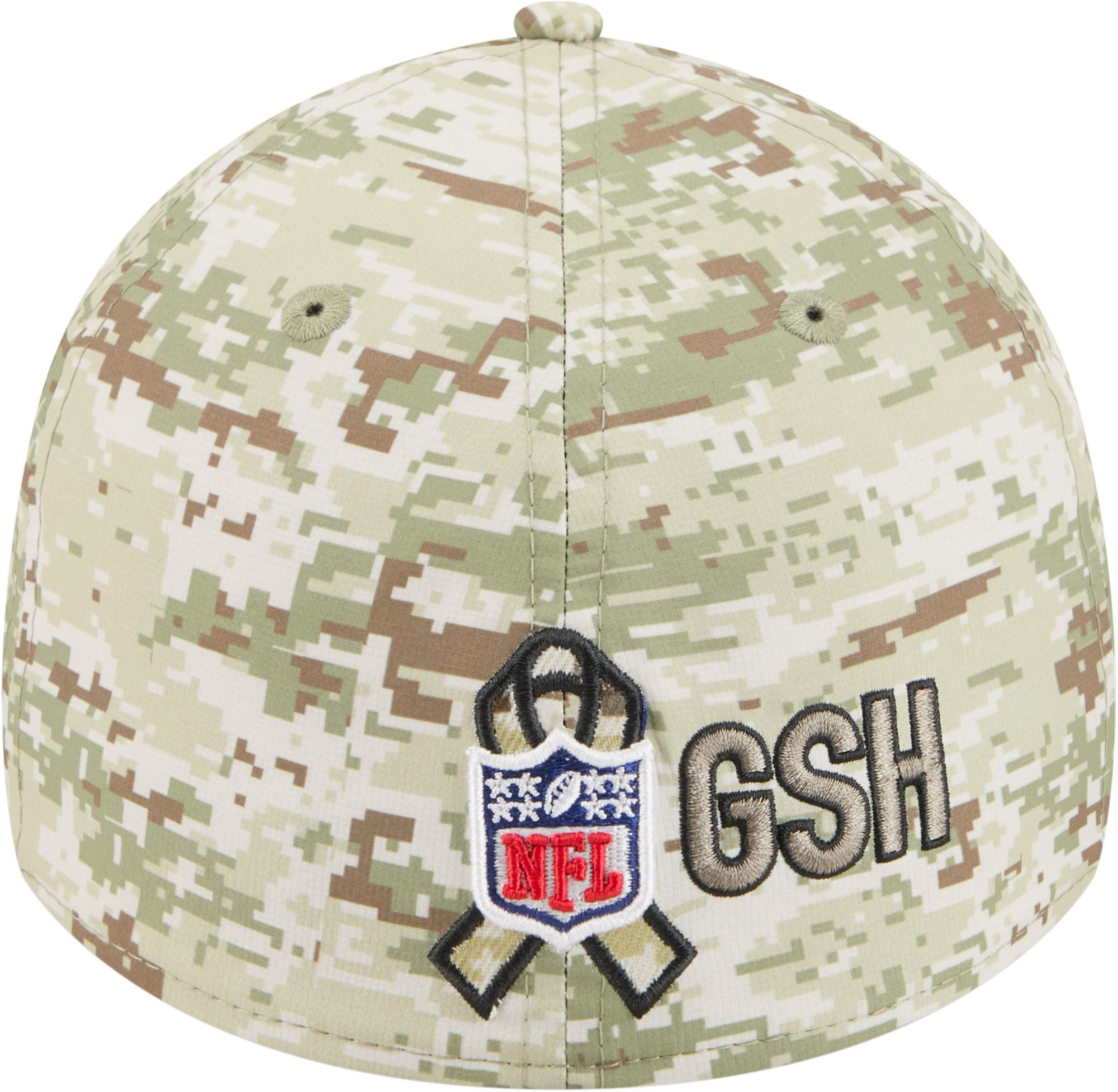 New Era Adult Chicago Bears Camo Salute To Service 2025 39Thirty Stretch Fit Hat product image