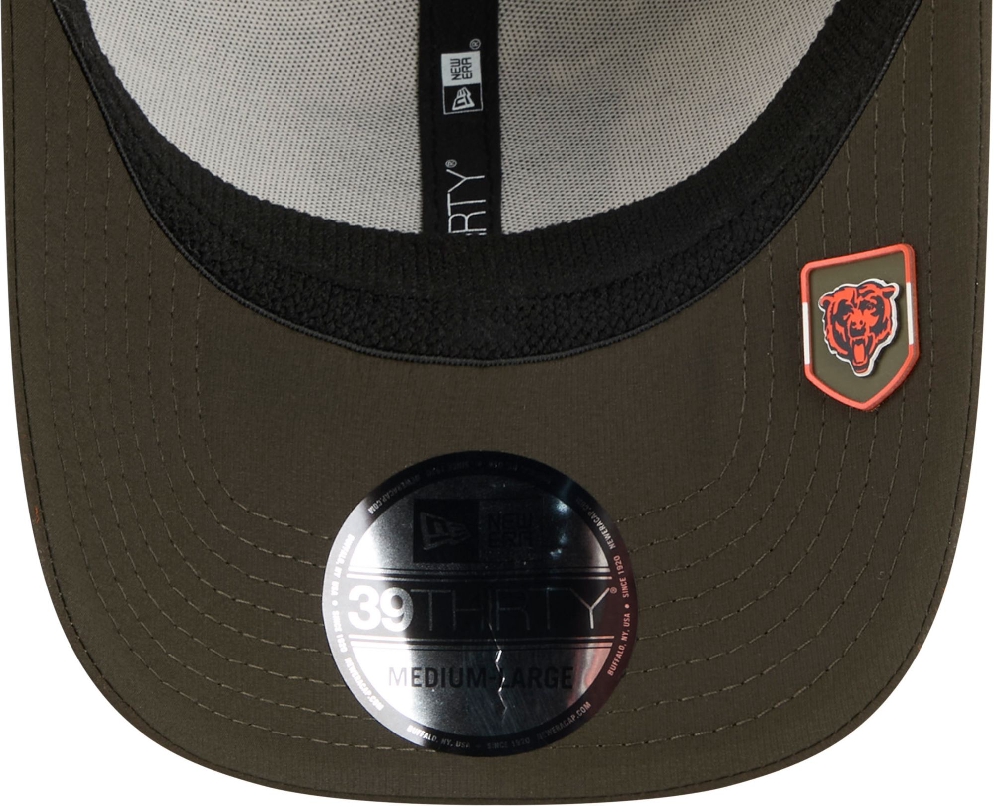 New Era Adult Chicago Bears Camo Salute To Service 2025 39Thirty Stretch Fit Hat product image