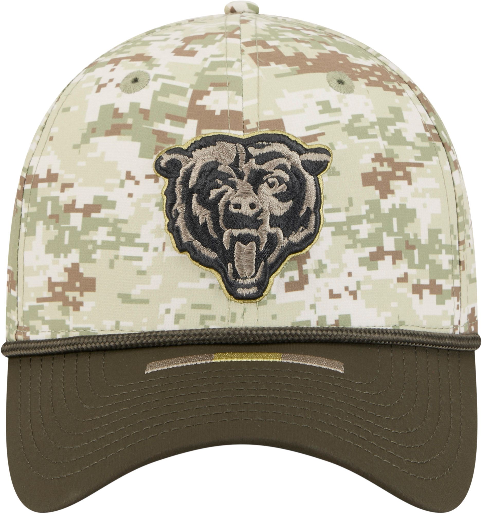 New Era Adult Chicago Bears Camo Salute To Service 2025 39Thirty Stretch Fit Hat product image
