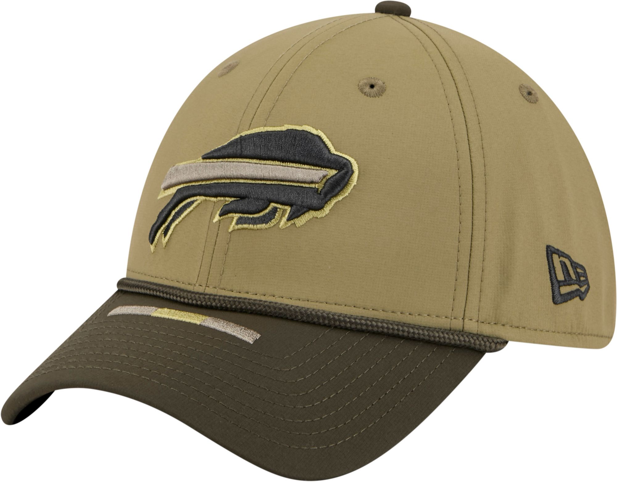 New Era Adult Buffalo Bills Dark Moss Salute To Service 2025 39Thirty Stretch Fit Hat product image