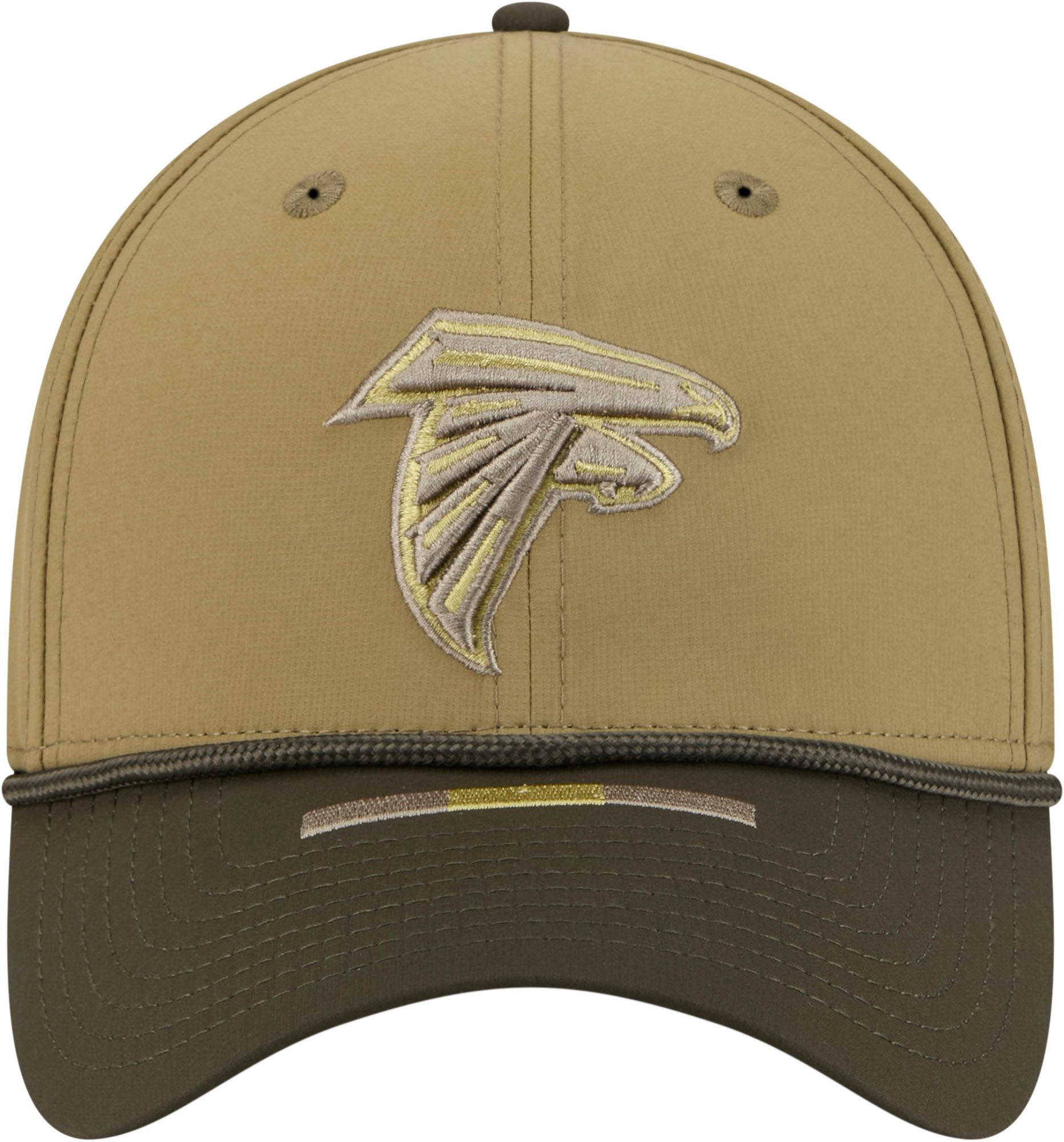 New Era Adult Atlanta Falcons Dark Moss Salute To Service 2025 39Thirty Stretch Fit Hat product image
