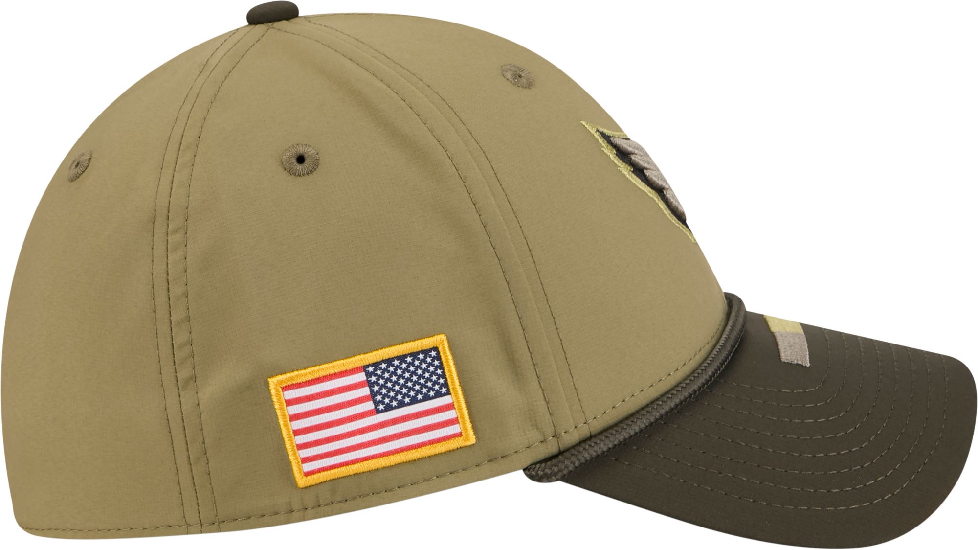 New Era Adult Arizona Cardinals Dark Moss Salute To Service 2025 39Thirty Stretch Fit Hat product image