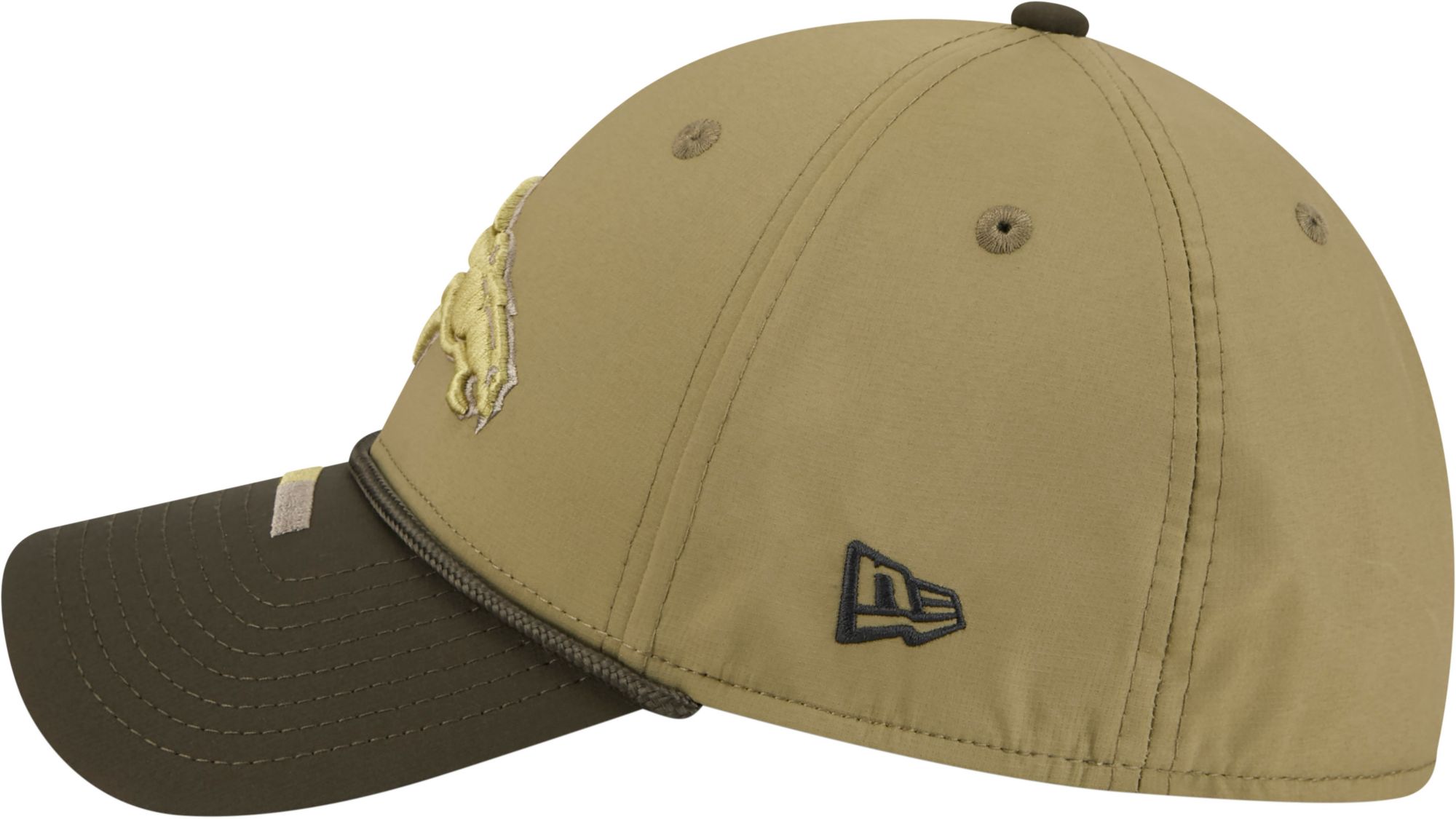 New Era Adult Denver Broncos Dark Moss Salute To Service 2025 39Thirty Stretch Fit Hat product image