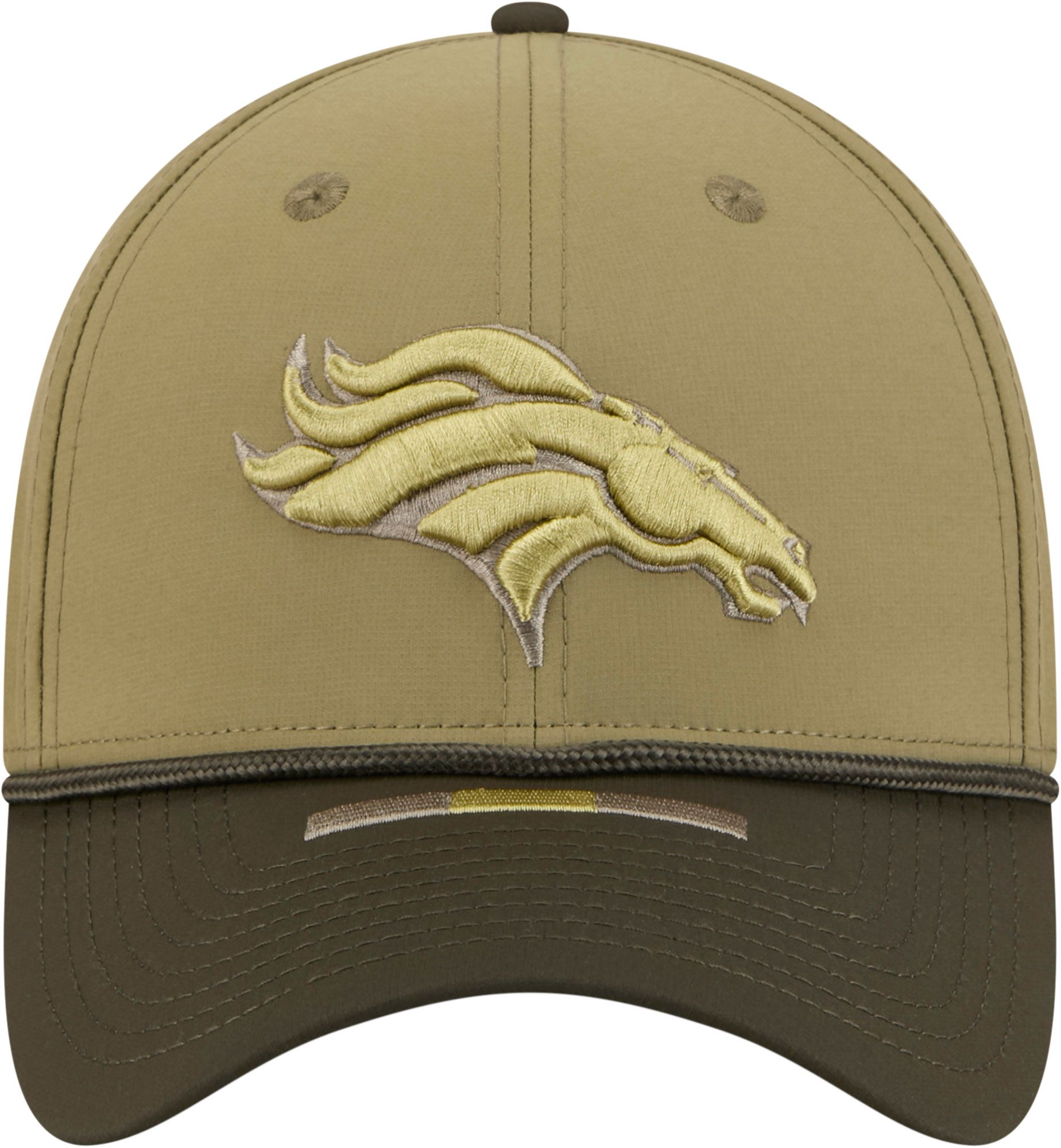 New Era Adult Denver Broncos Dark Moss Salute To Service 2025 39Thirty Stretch Fit Hat product image