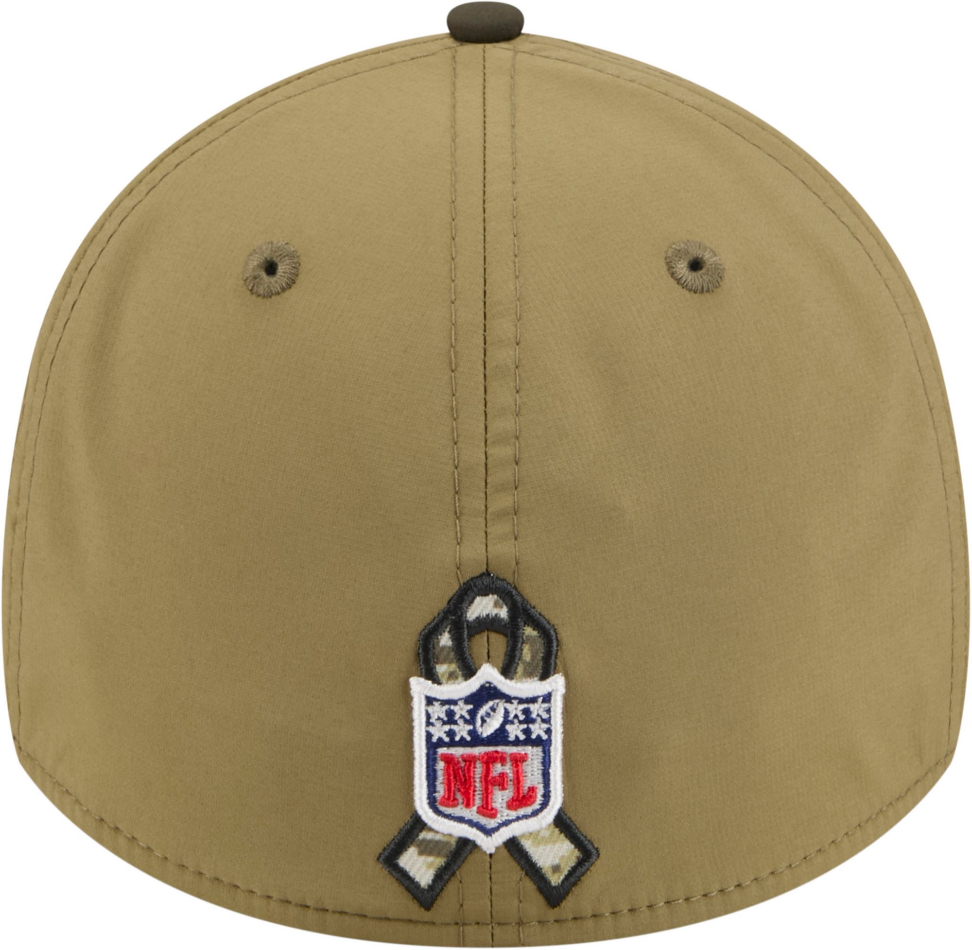 New Era Adult Green Bay Packers Dark Moss Salute To Service 2025 39Thirty Stretch Fit Hat product image