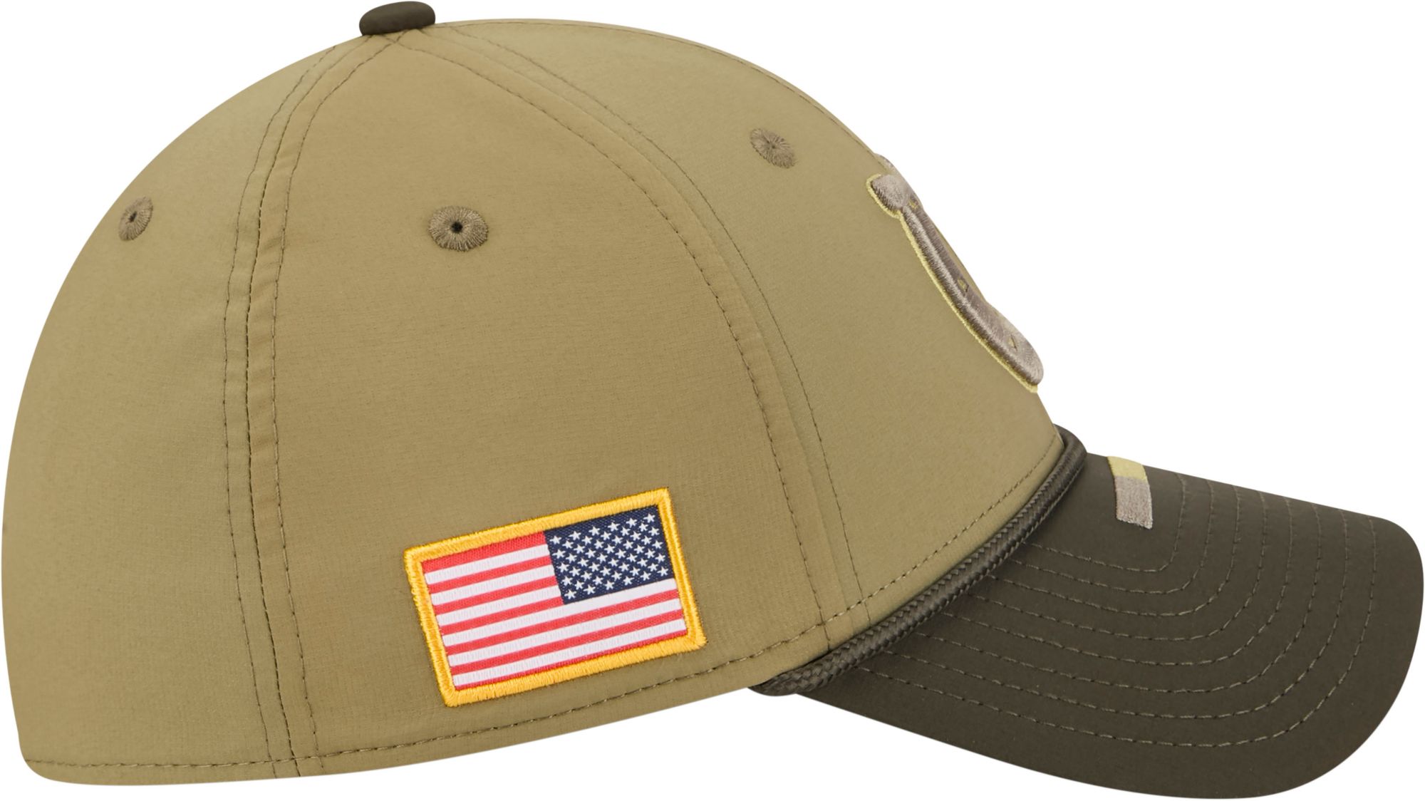 New Era Adult Indianapolis Colts Dark Moss Salute To Service 2025 39Thirty Stretch Fit Hat product image
