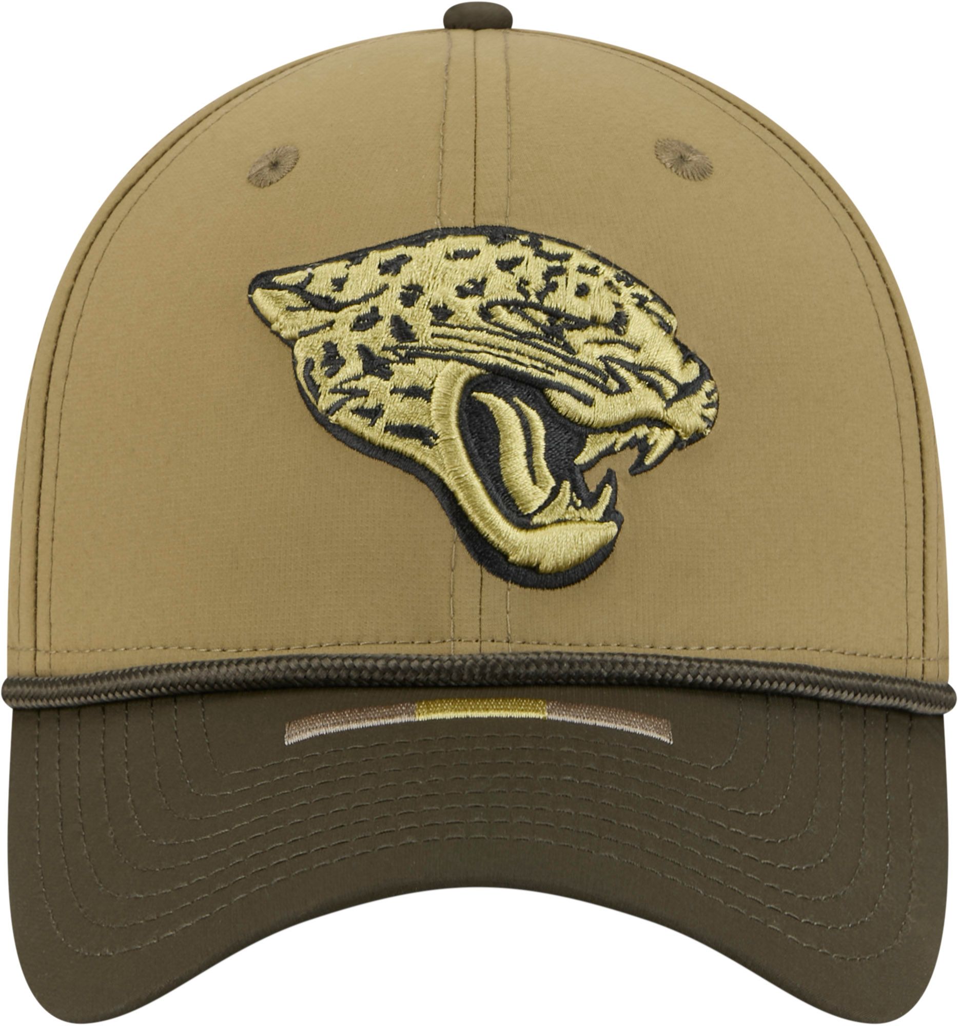 New Era Adult Jacksonville Jaguars Dark Moss Salute To Service 2025 39Thirty Stretch Fit Hat product image