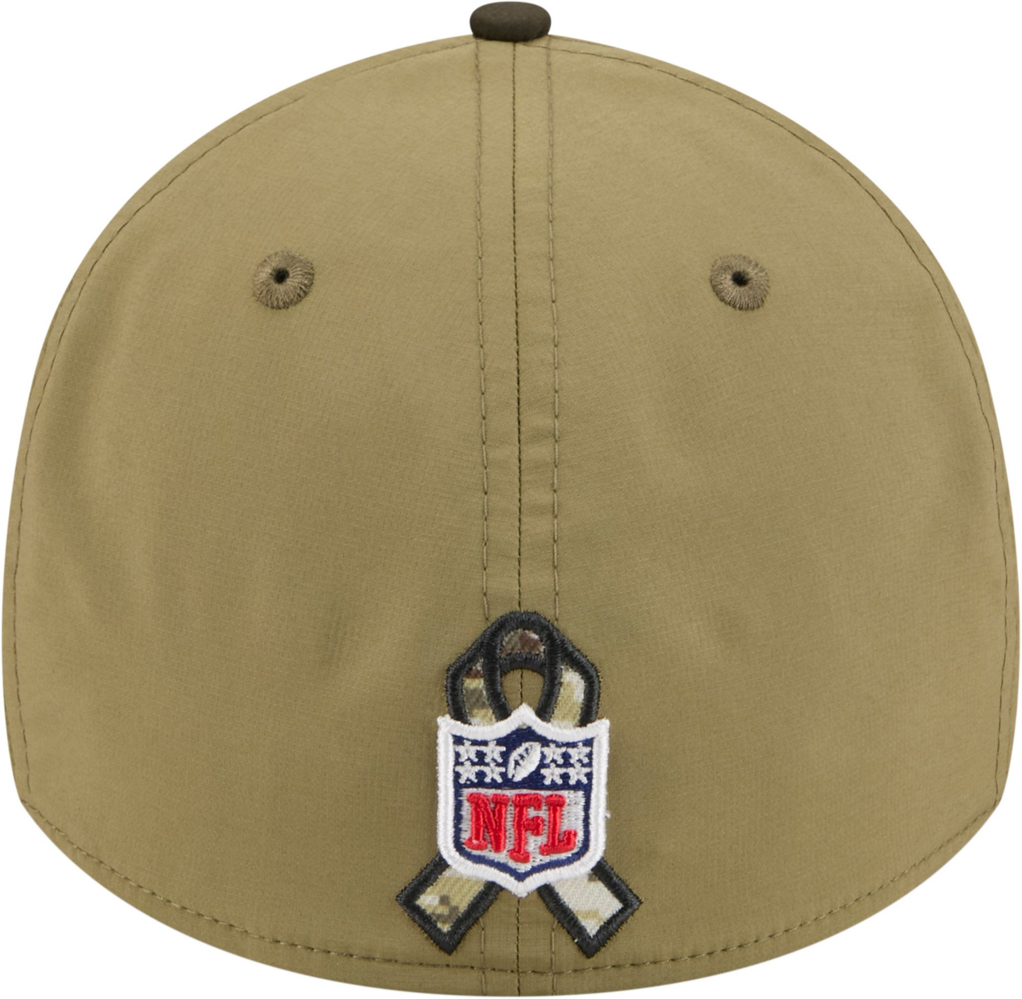 New Era Adult Las Vegas Raiders Dark Moss Salute To Service 2025 39Thirty Stretch Fit Hat product image
