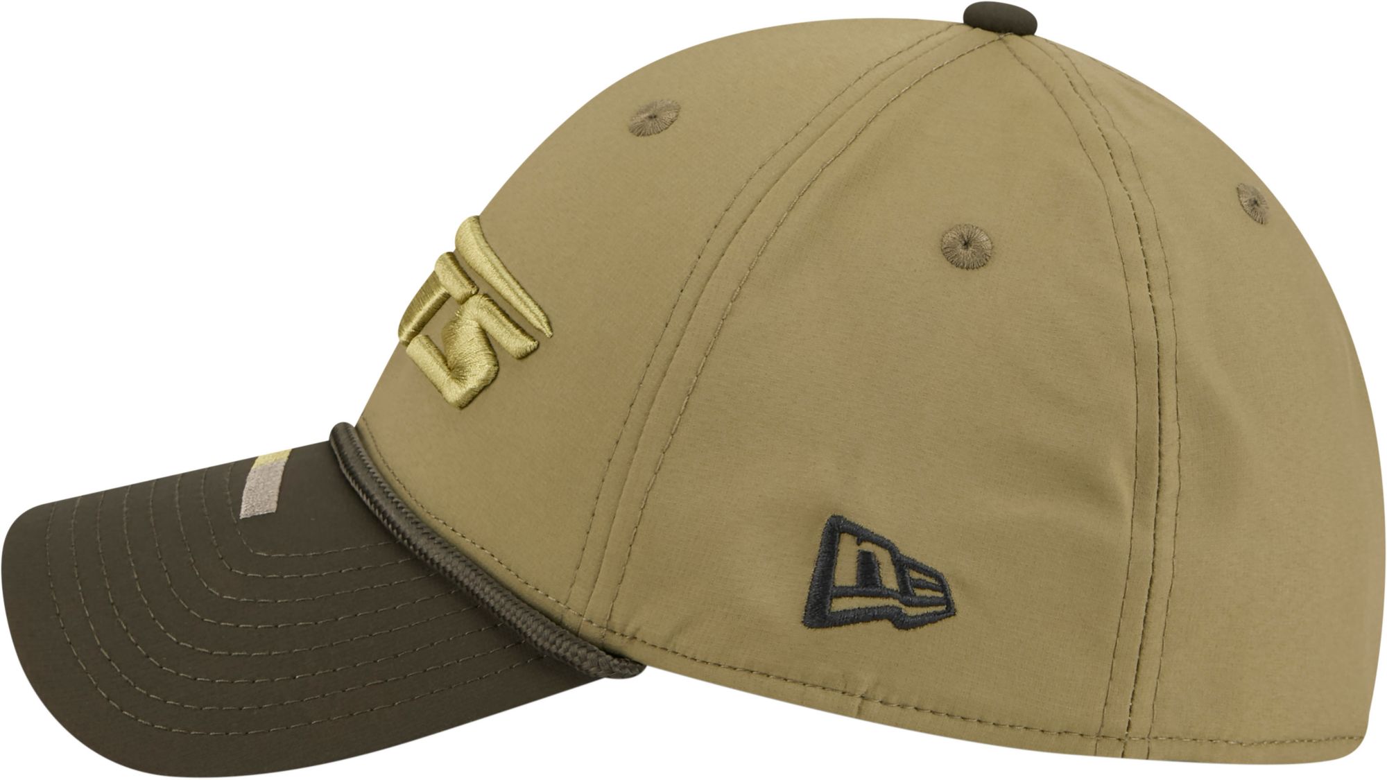New Era Adult New York Jets Dark Moss Salute To Service 2025 39Thirty Stretch Fit Hat product image