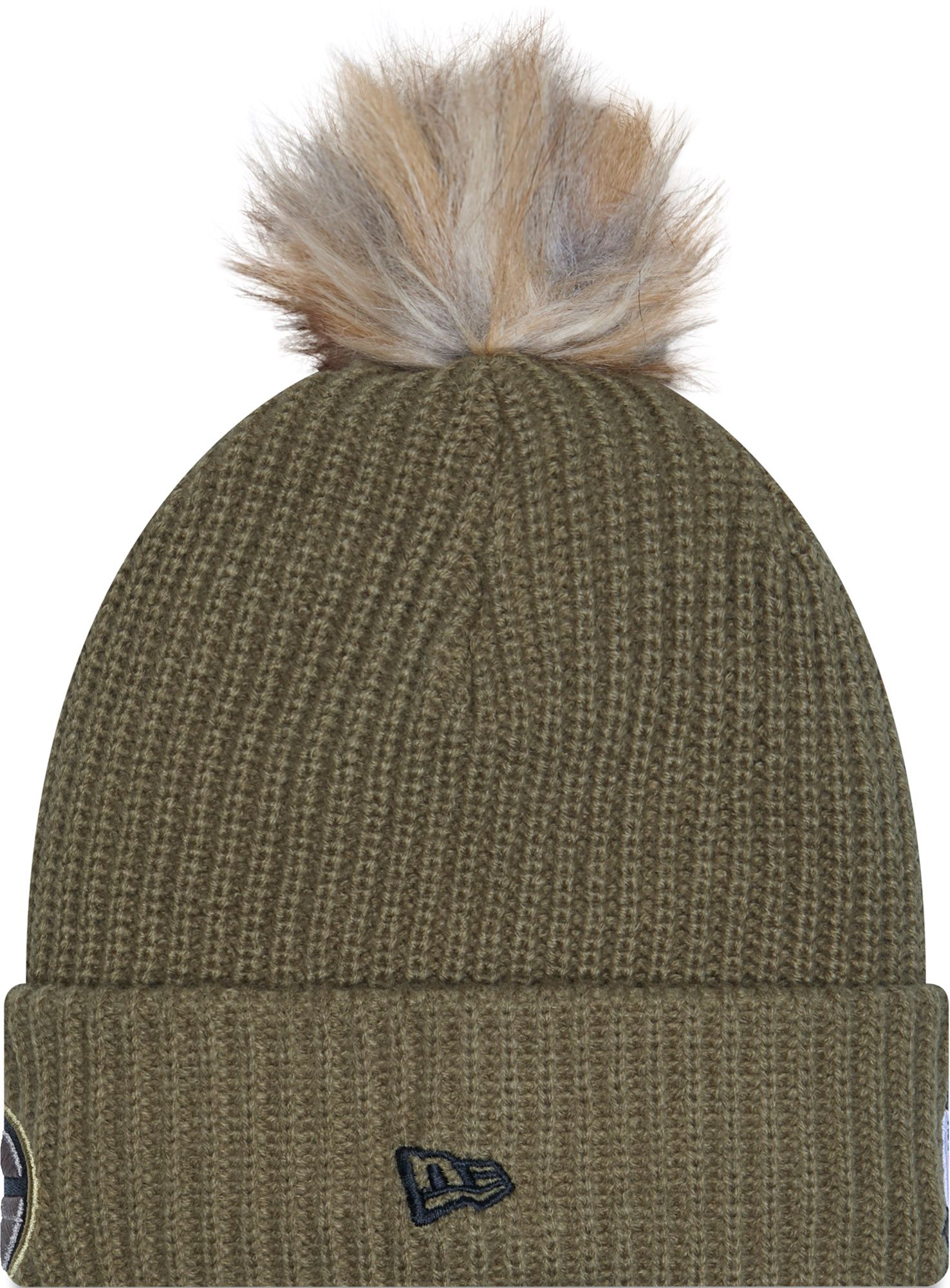 New Era Women's Green Bay Packers Salute To Service 2025 Dark Moss Knit Beanie product image