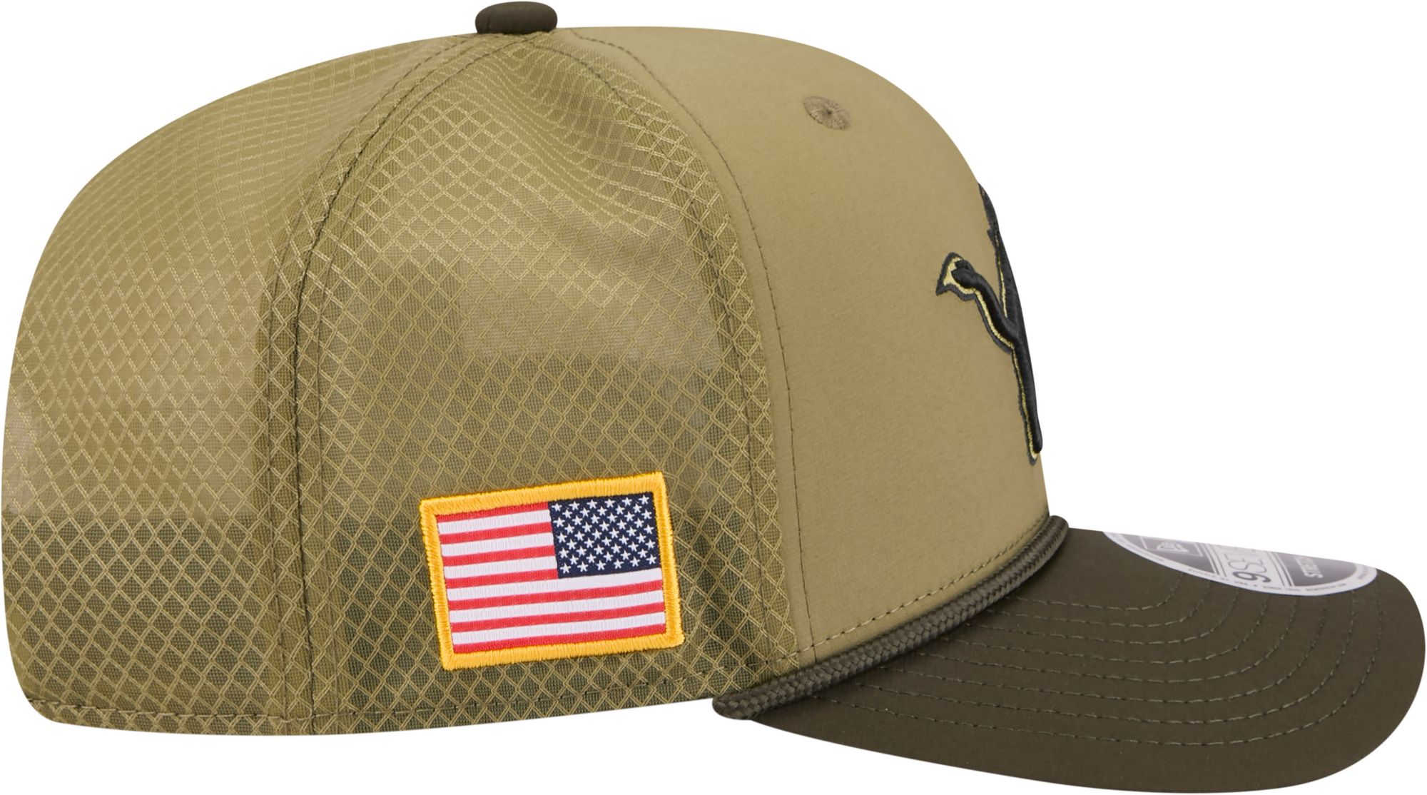 New Era Adult Detroit Lions Dark Moss Salute To Service 2025 9Seventy Adjustable Stretch-Snap Hat product image