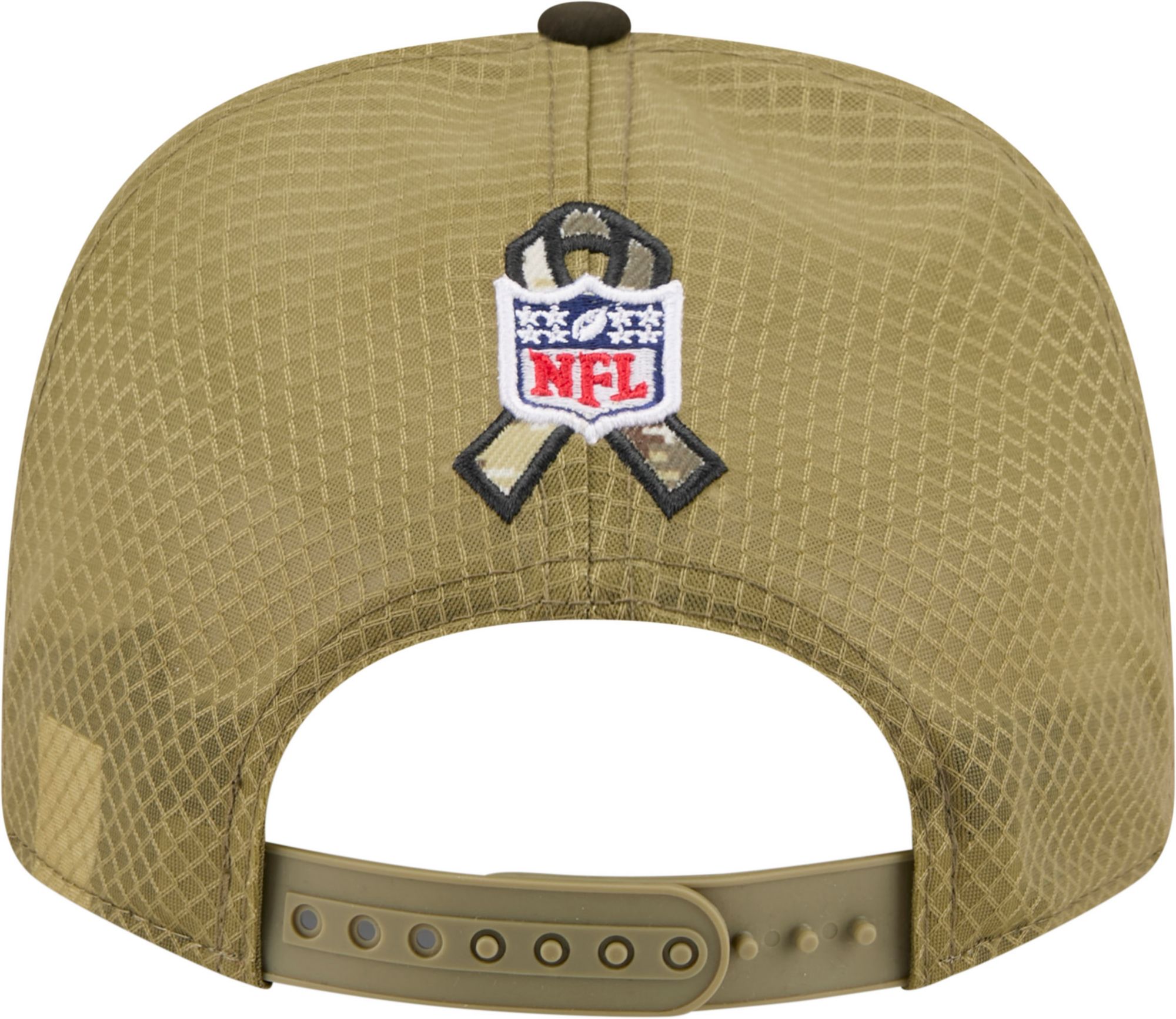 New Era Adult Jacksonville Jaguars Dark Moss Salute To Service 2025 9Seventy Adjustable Stretch-Snap Hat product image