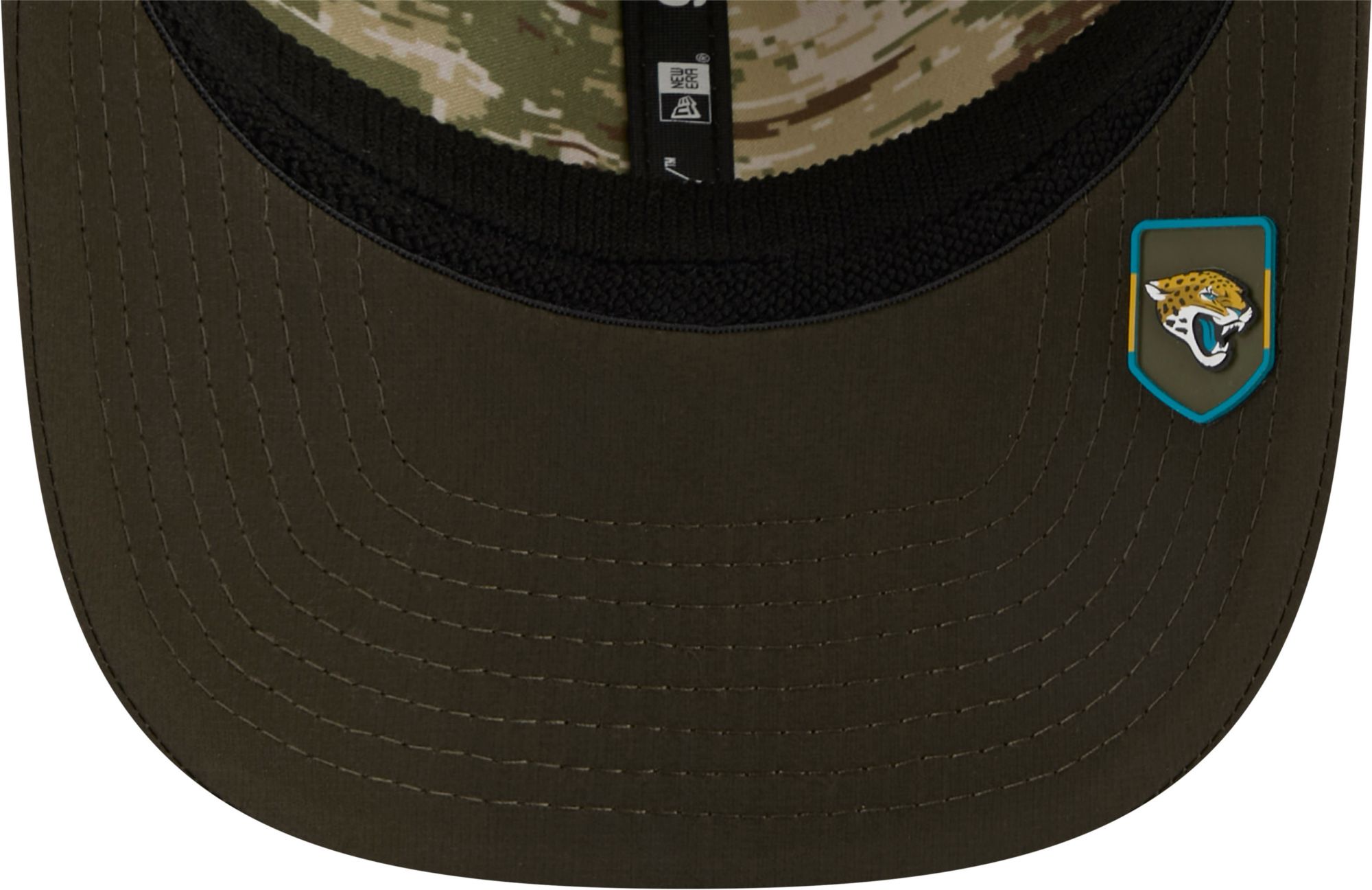 New Era Adult Jacksonville Jaguars Dark Moss Salute To Service 2025 9Seventy Adjustable Stretch-Snap Hat product image