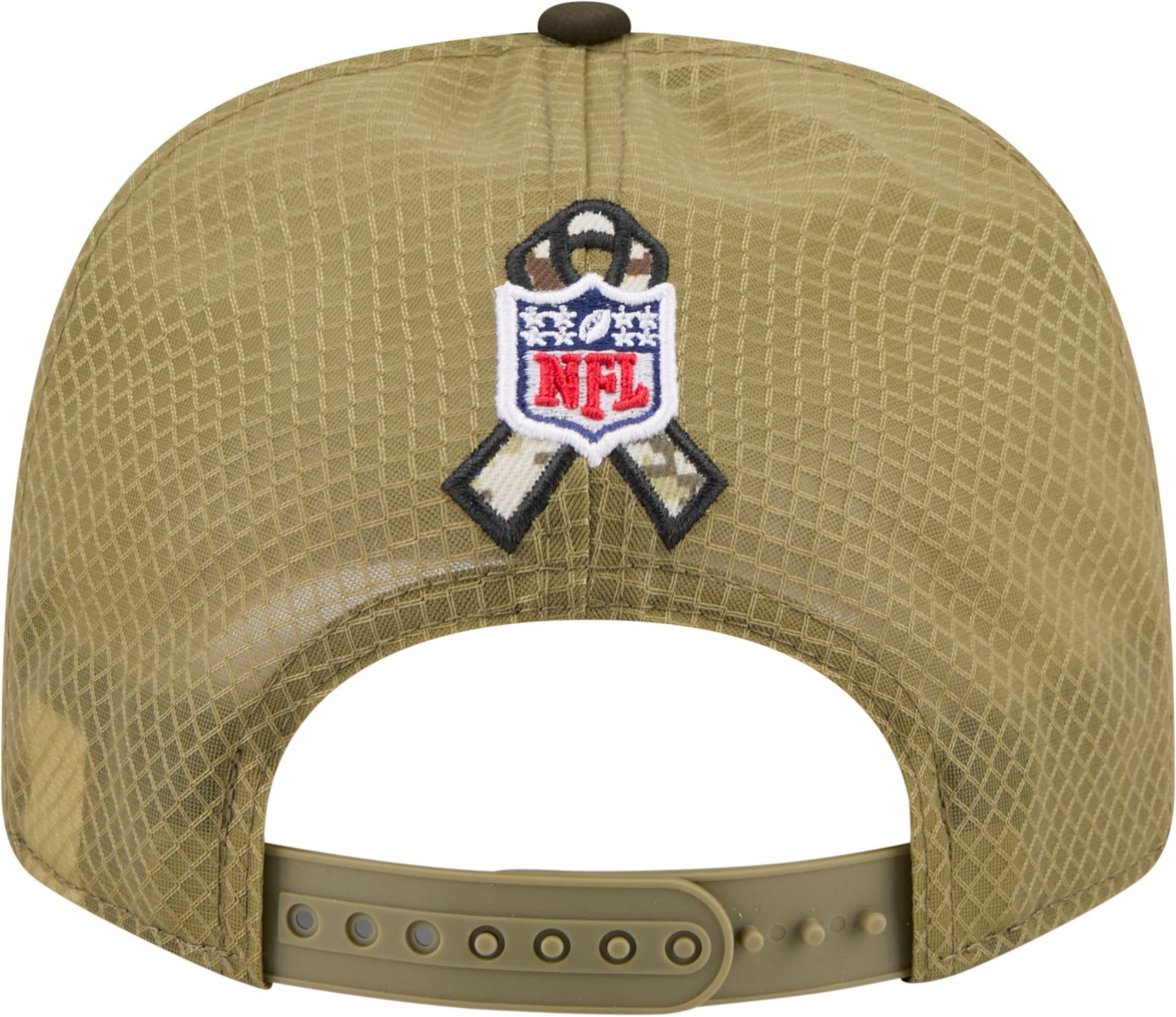 New Era Adult Arizona Cardinals Dark Moss Salute To Service 2025 9Seventy Adjustable Stretch-Snap Hat product image