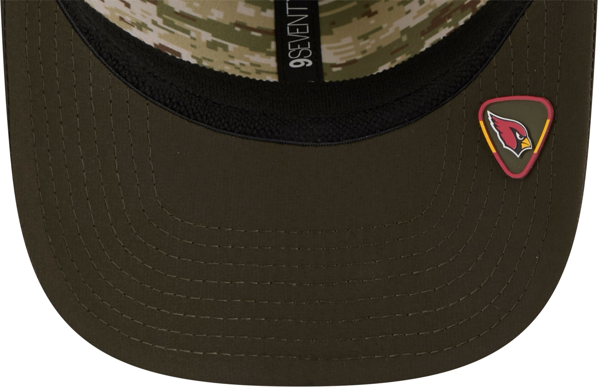 New Era Adult Arizona Cardinals Dark Moss Salute To Service 2025 9Seventy Adjustable Stretch-Snap Hat product image
