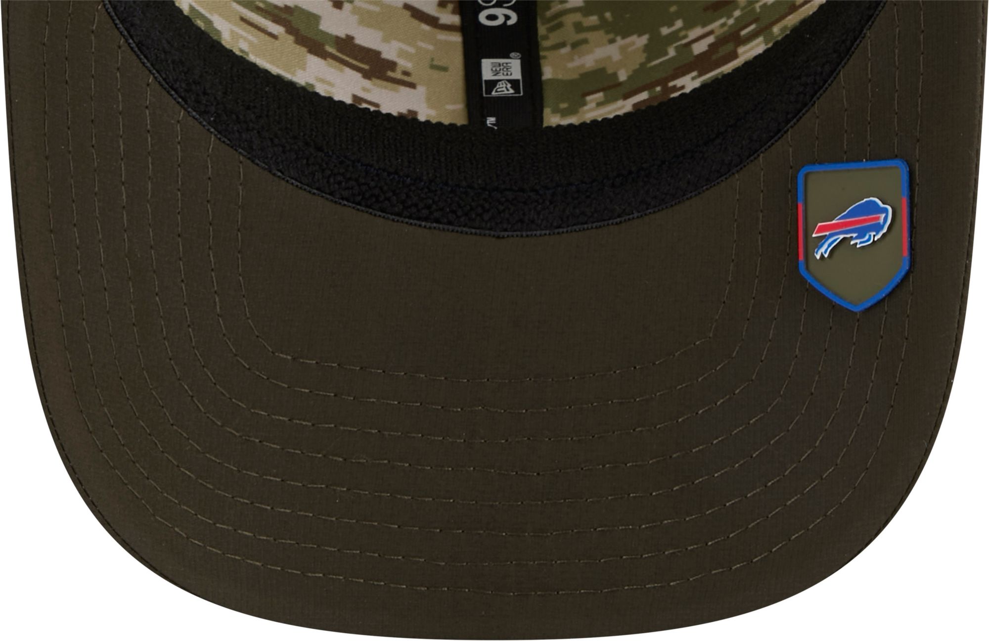 New Era Adult Buffalo Bills Dark Moss Salute To Service 2025 9Seventy Adjustable Stretch-Snap Hat product image