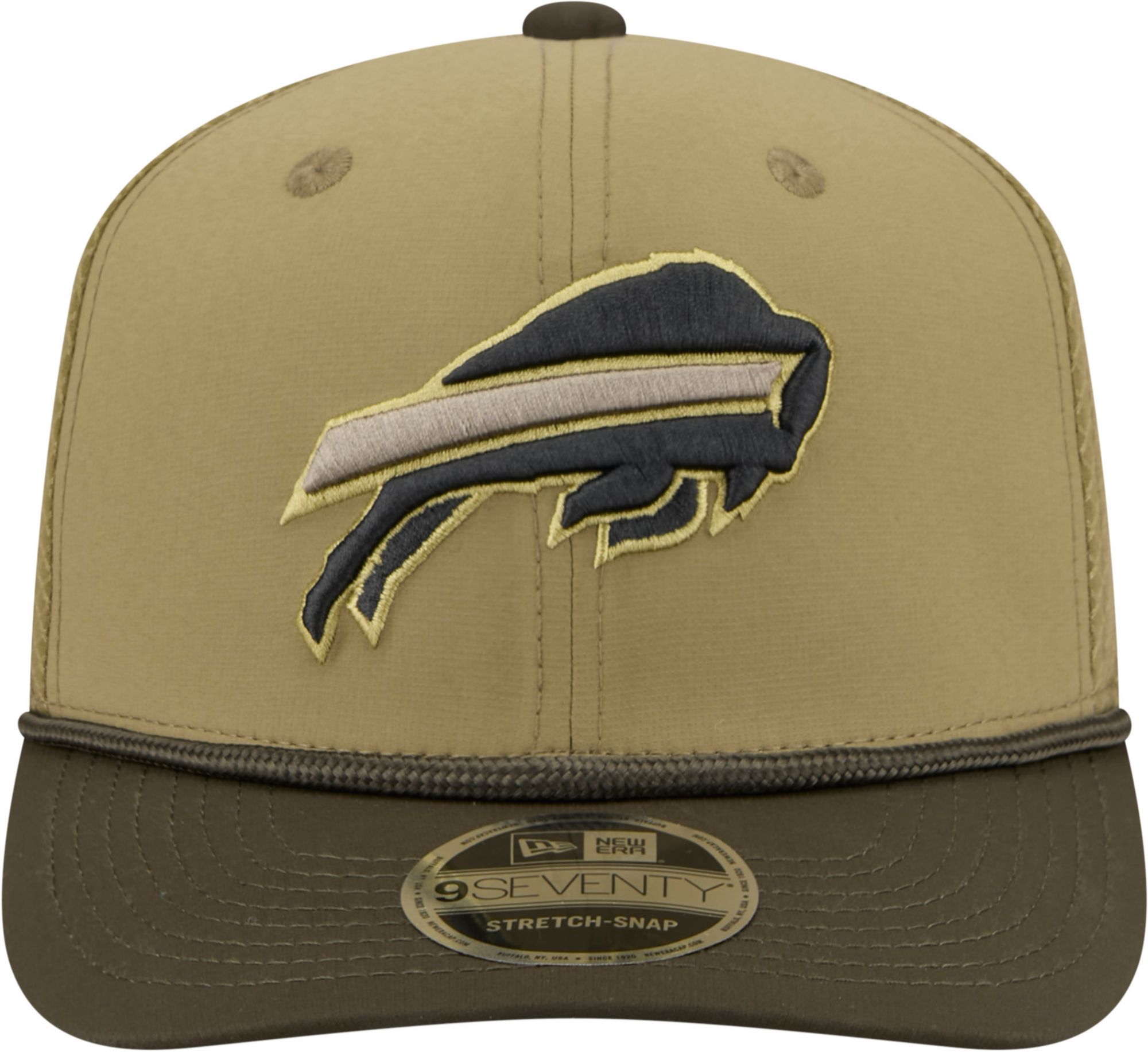 New Era Adult Buffalo Bills Dark Moss Salute To Service 2025 9Seventy Adjustable Stretch-Snap Hat product image